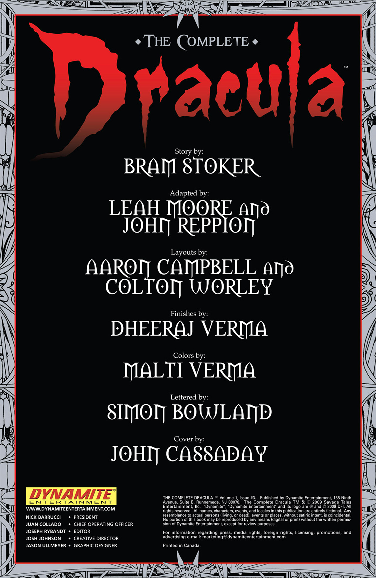 Read online The Complete Dracula comic -  Issue #3 - 2