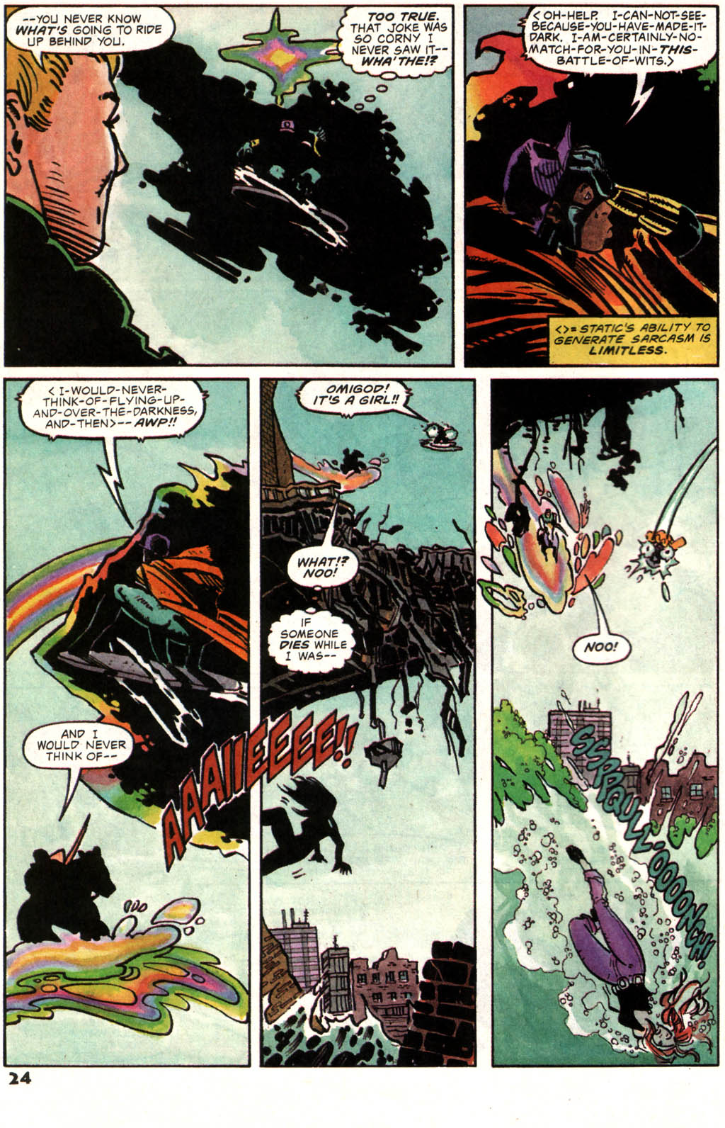 Read online Static comic -  Issue #17 - 18