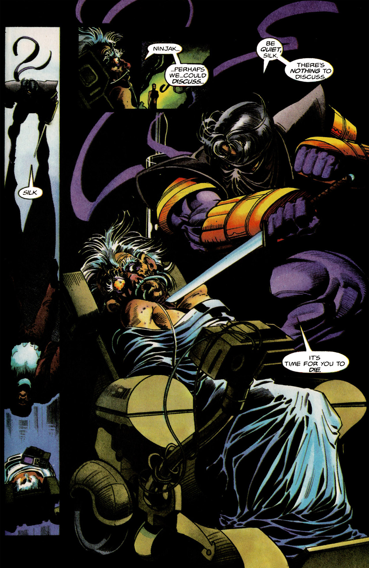 Read online Ninjak (1994) comic -  Issue #8 - 16