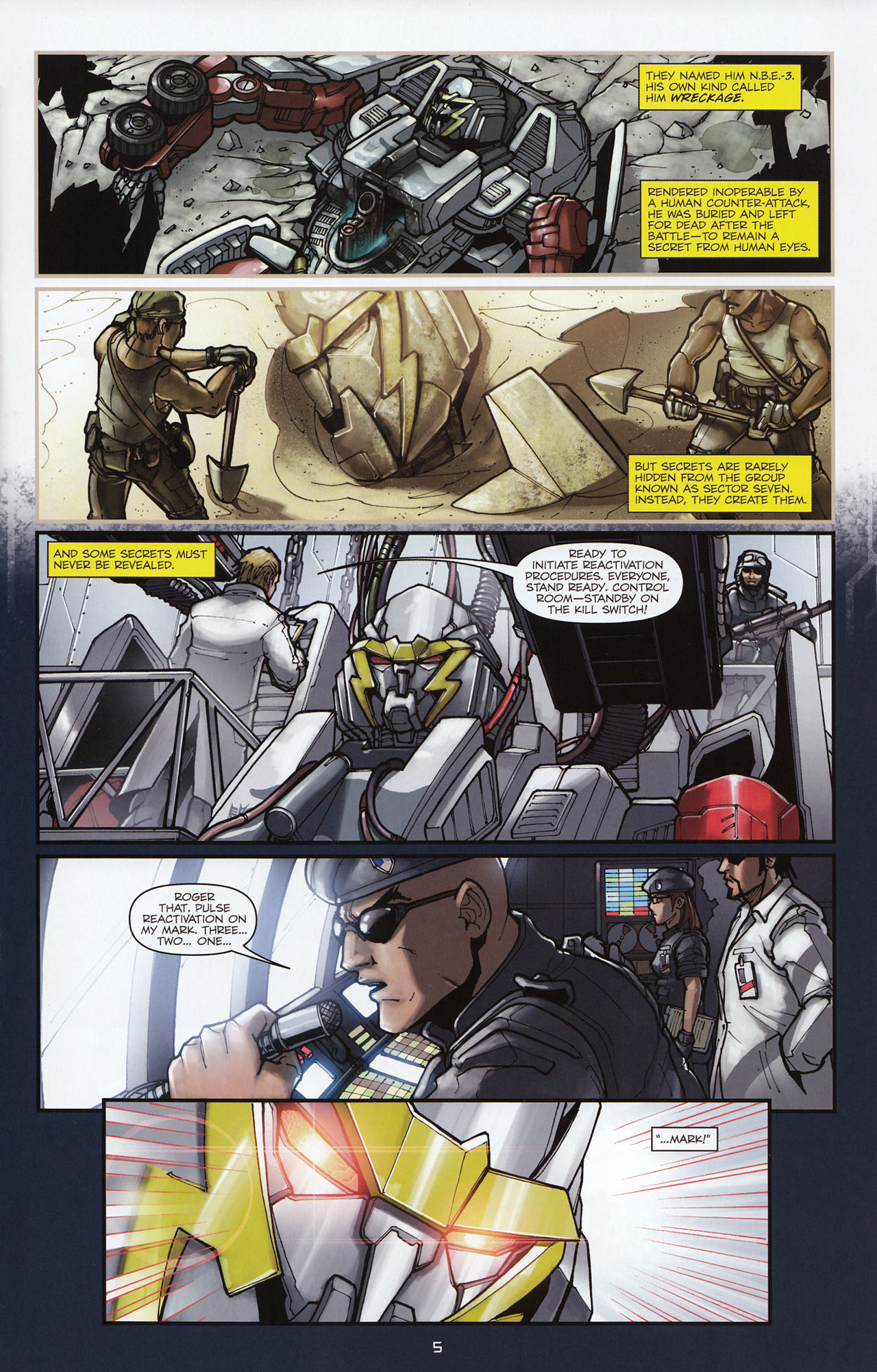 Read online Transformers: Alliance comic -  Issue #1 - 8