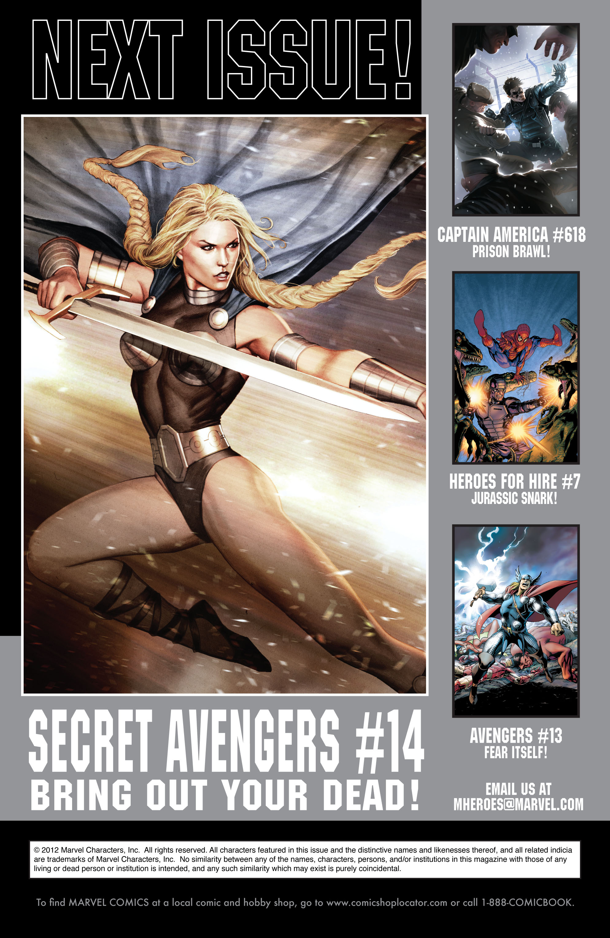 Read online Secret Avengers (2010) comic -  Issue #13 - 25