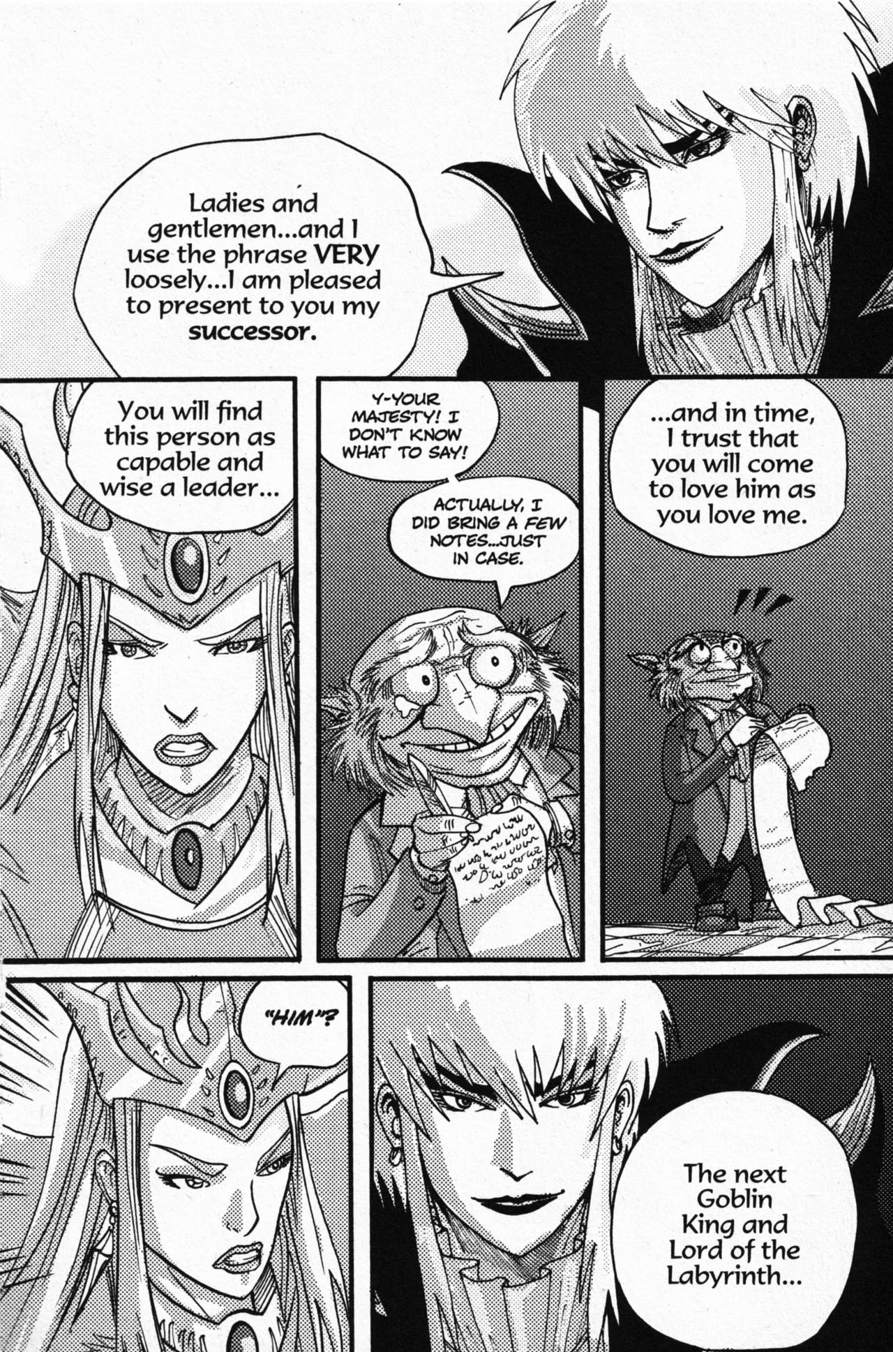 Read online Jim Henson's Return to Labyrinth comic -  Issue # Vol. 1 - 181