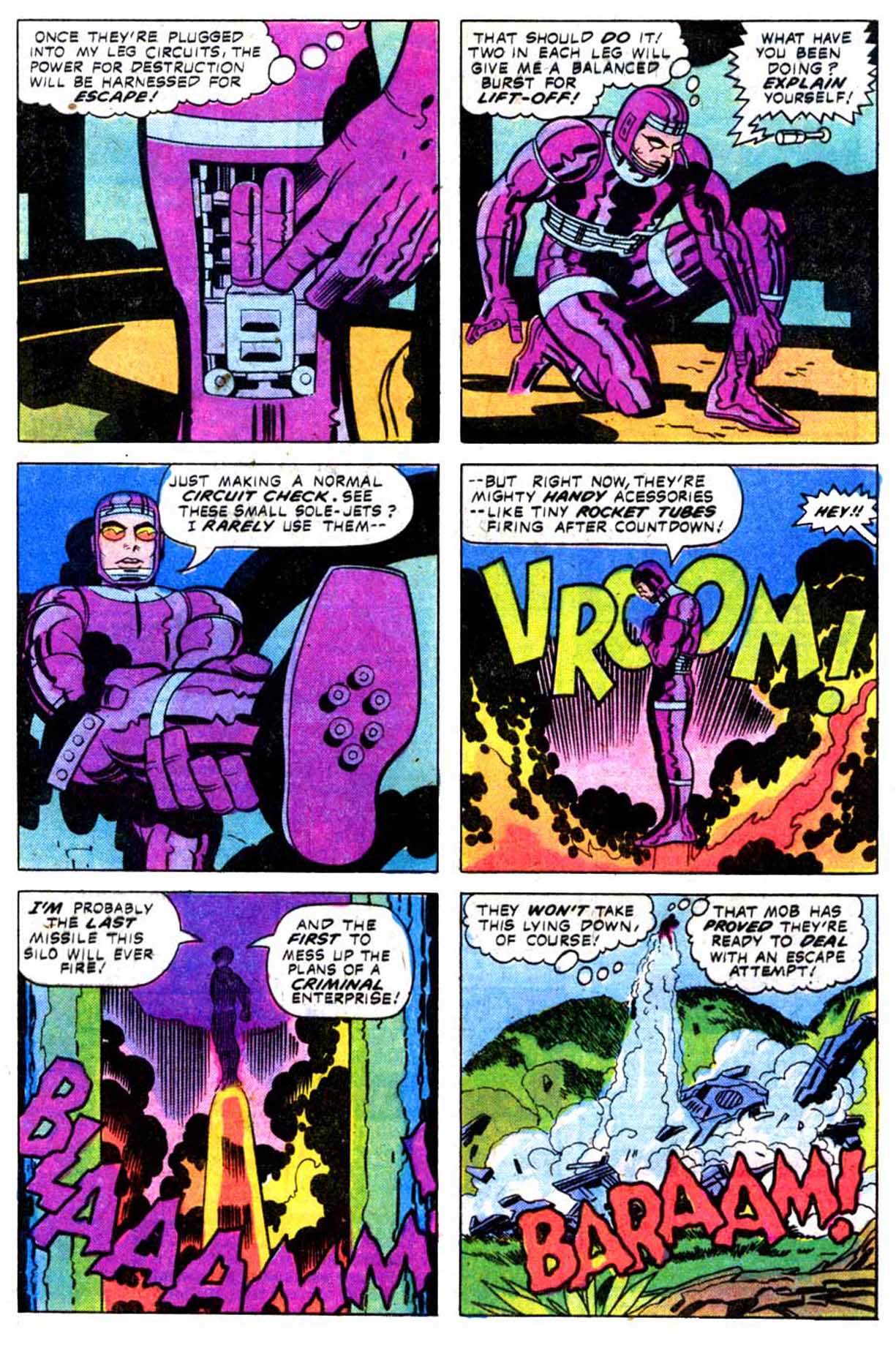 Read online Machine Man (1978) comic -  Issue #8 - 7