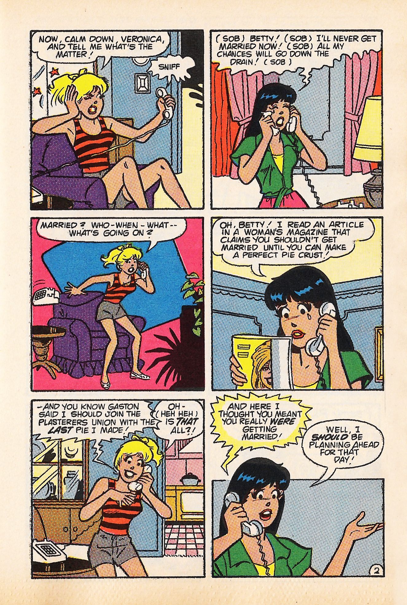Read online Betty and Veronica Digest Magazine comic -  Issue #52 - 21