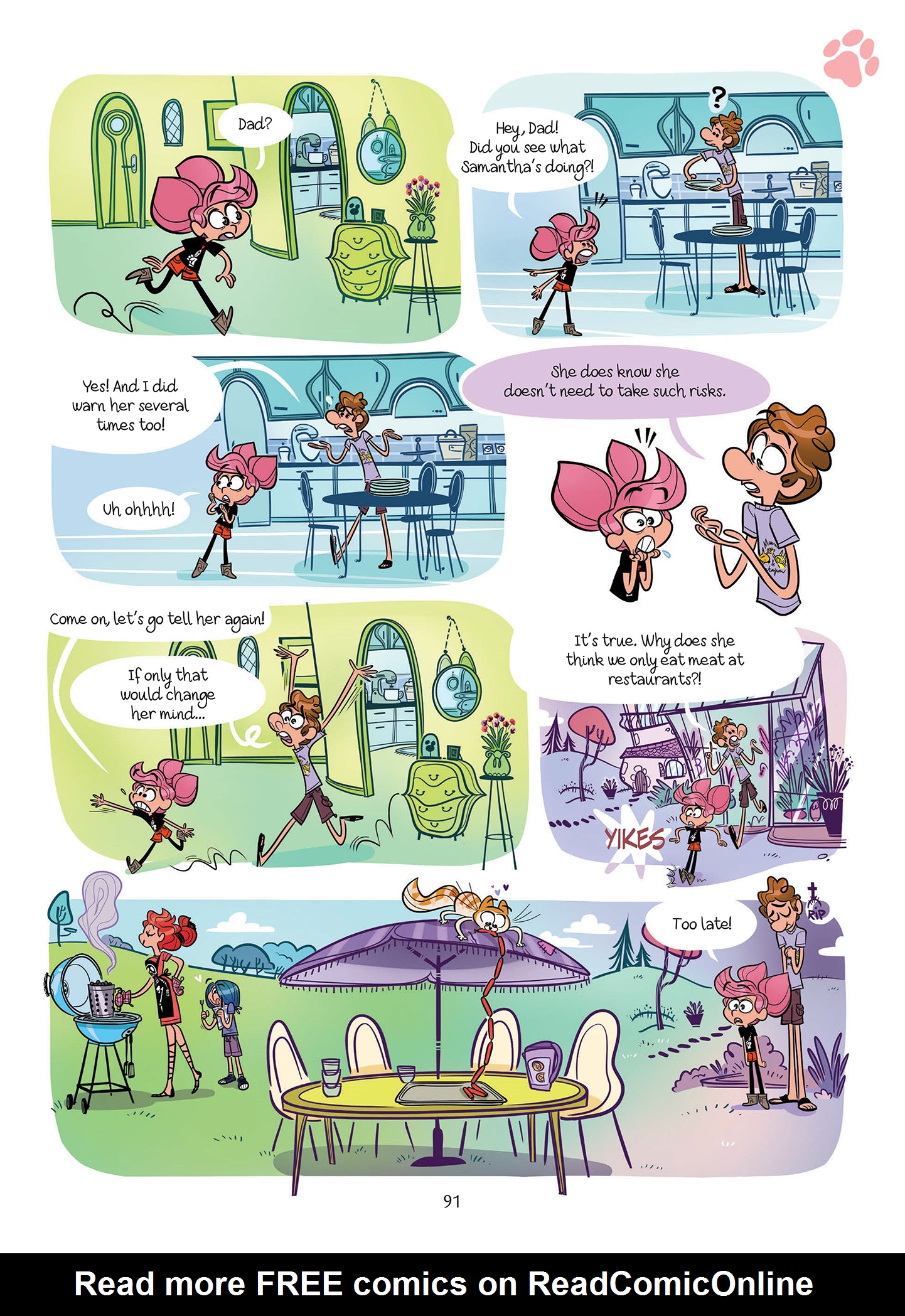 Read online Cat & Cat comic -  Issue # TPB 3 - 93