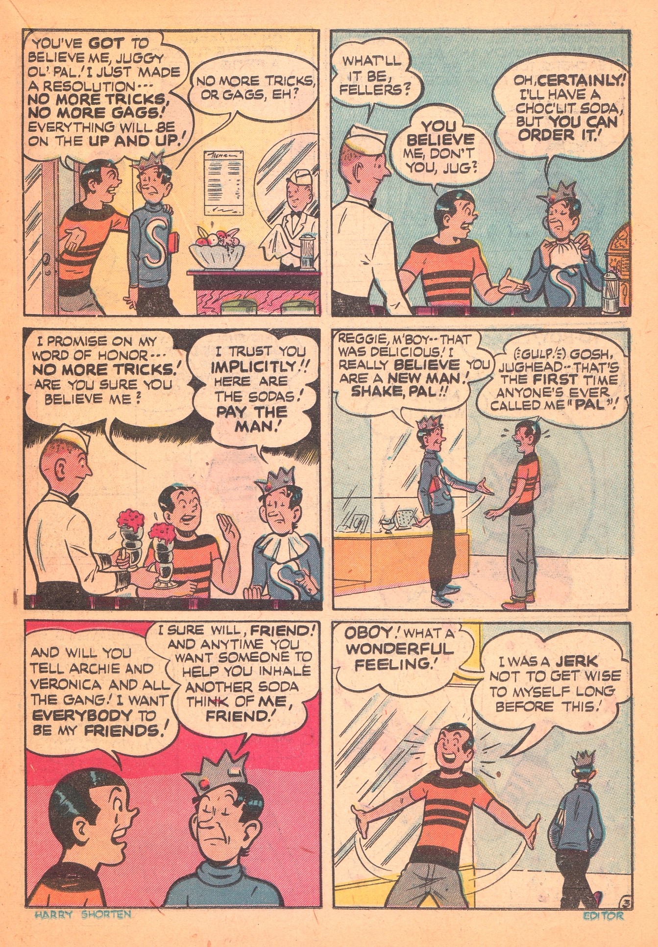 Read online Archie's Rival Reggie comic -  Issue #2 - 19