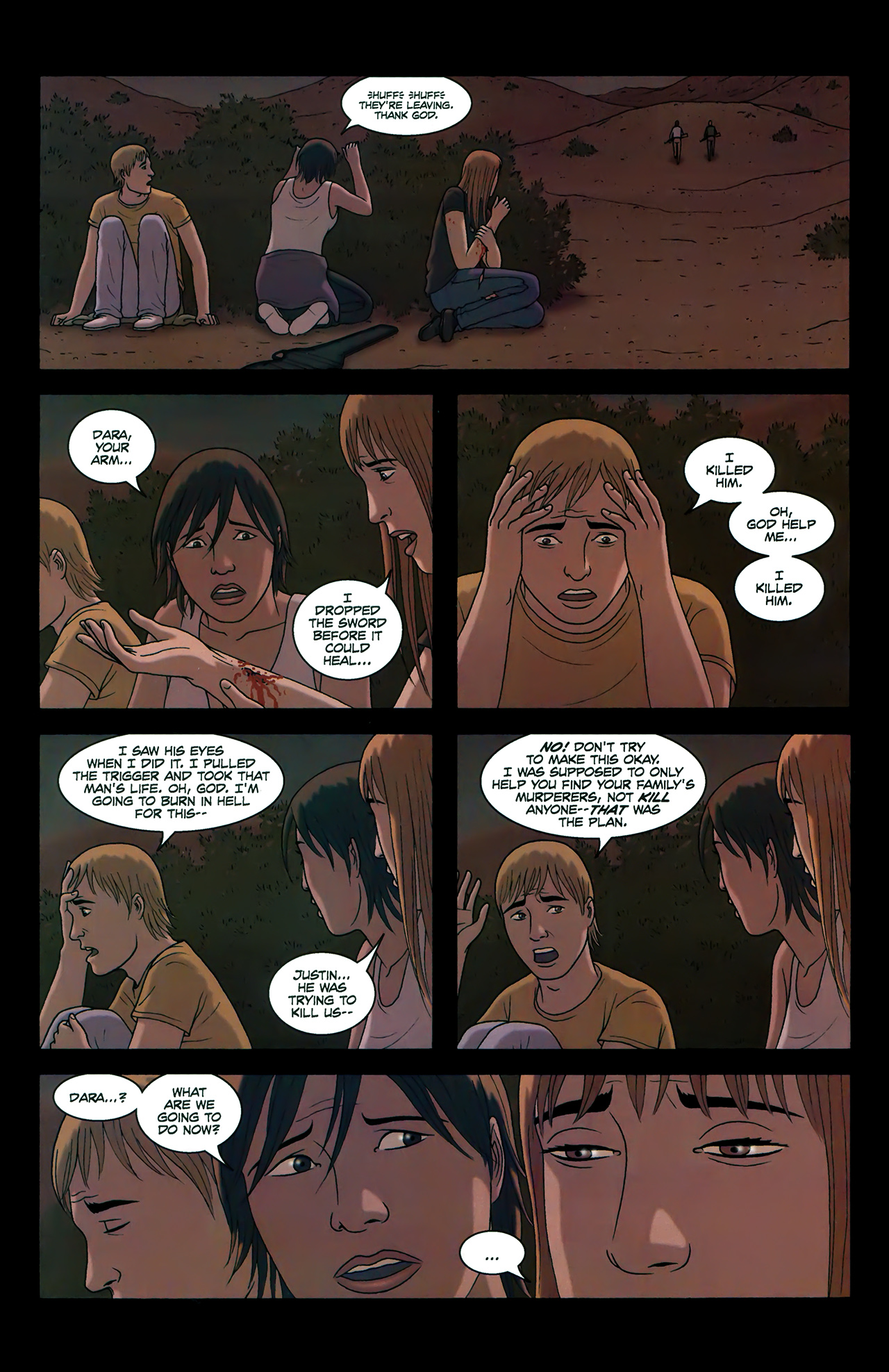 Read online The Sword comic -  Issue #14 - 15