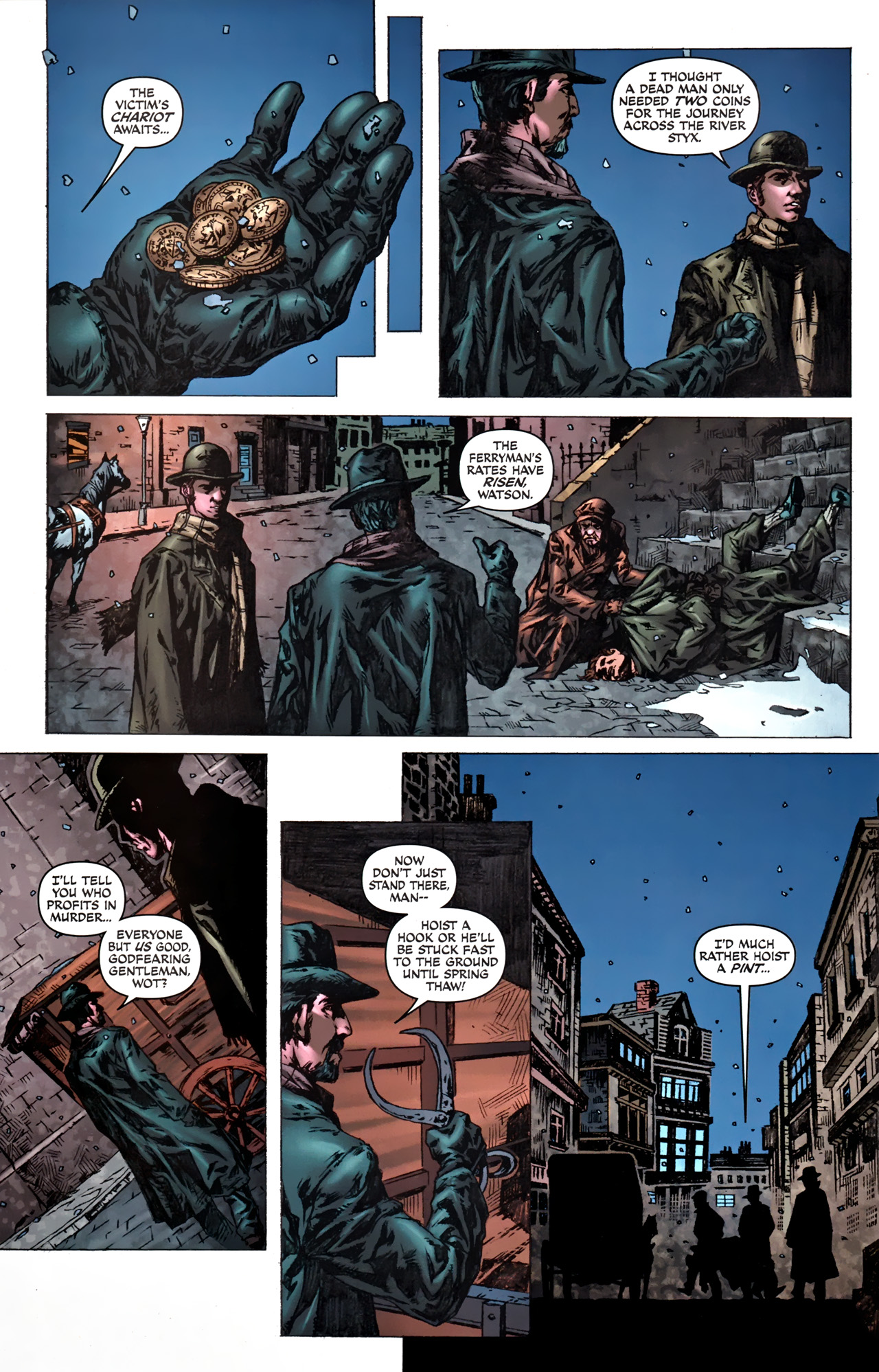 Read online Sherlock Holmes: Year One comic -  Issue #3 - 10