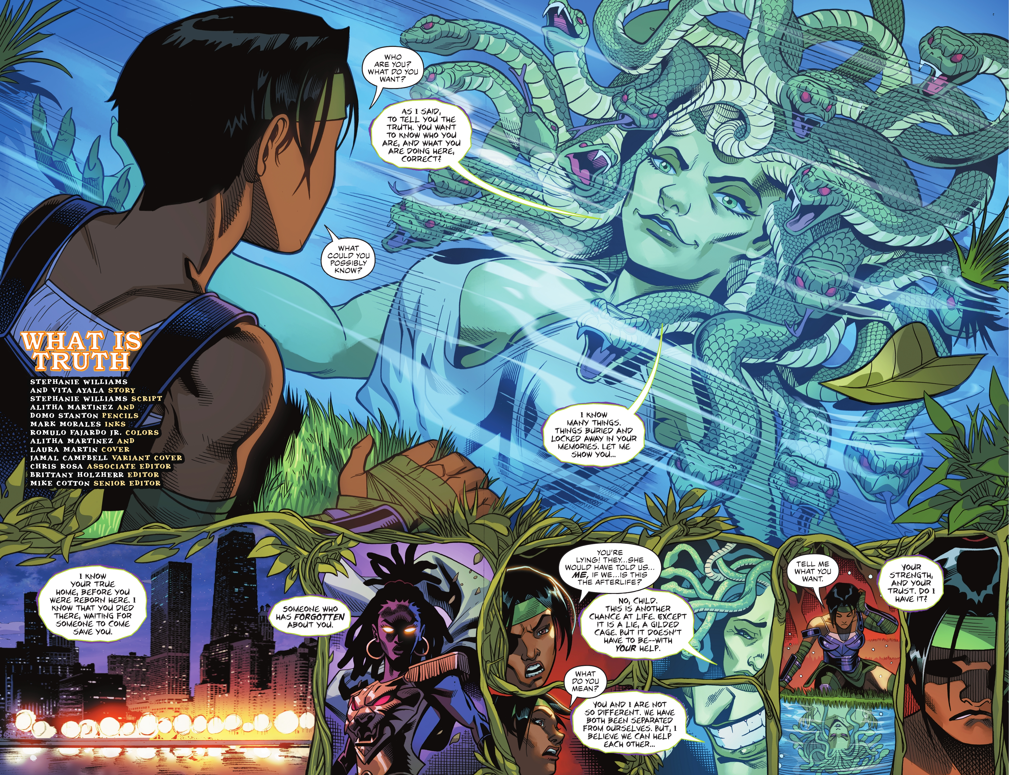 Read online Nubia & the Amazons comic -  Issue #3 - 6