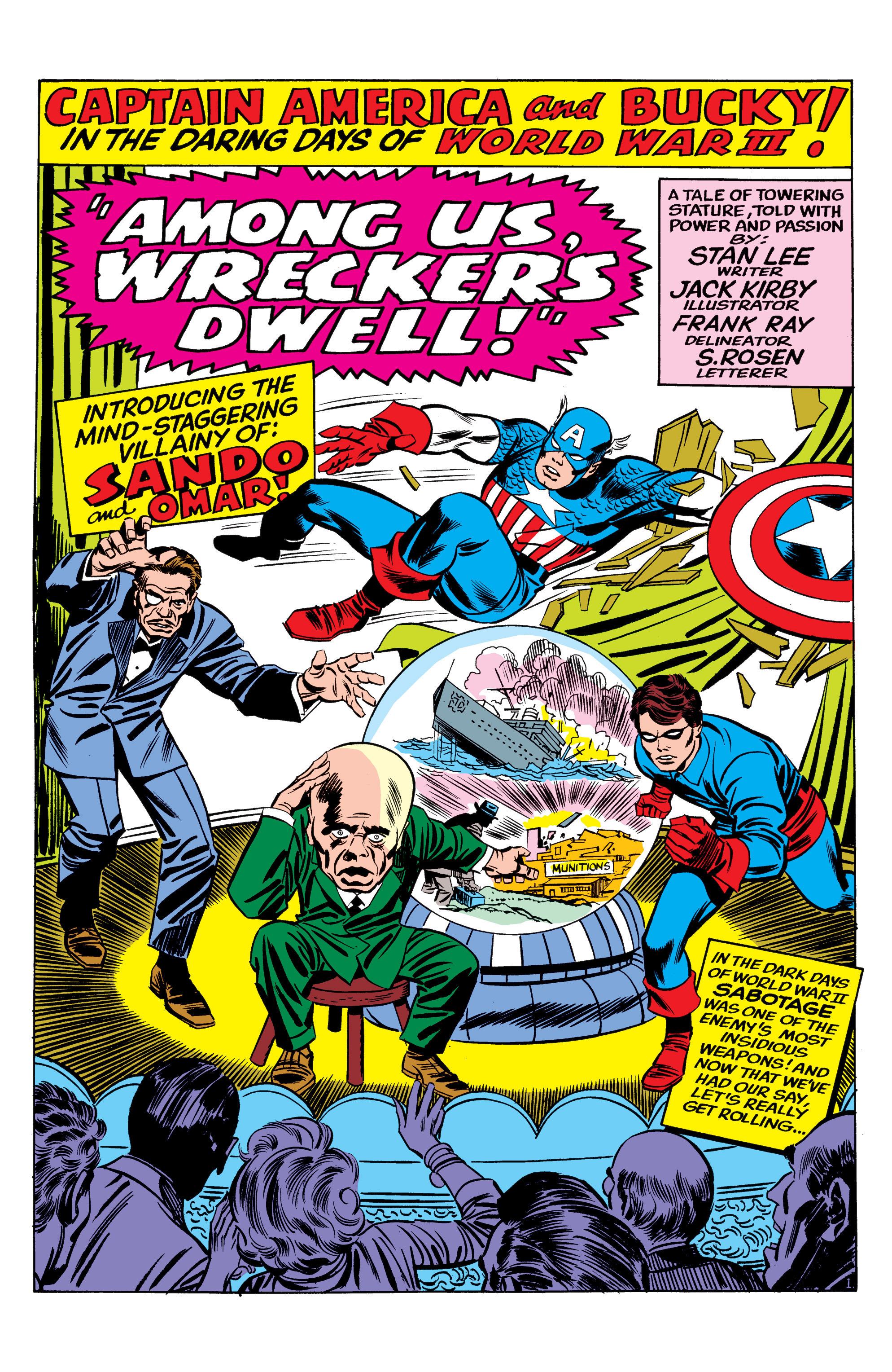 Read online Marvel Masterworks: Captain America comic -  Issue # TPB 1 (Part 1) - 62