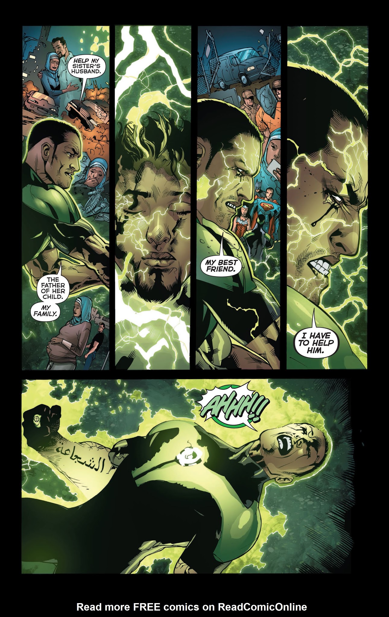 Read online Green Lantern: Rise of the Third Army comic -  Issue # TPB - 334