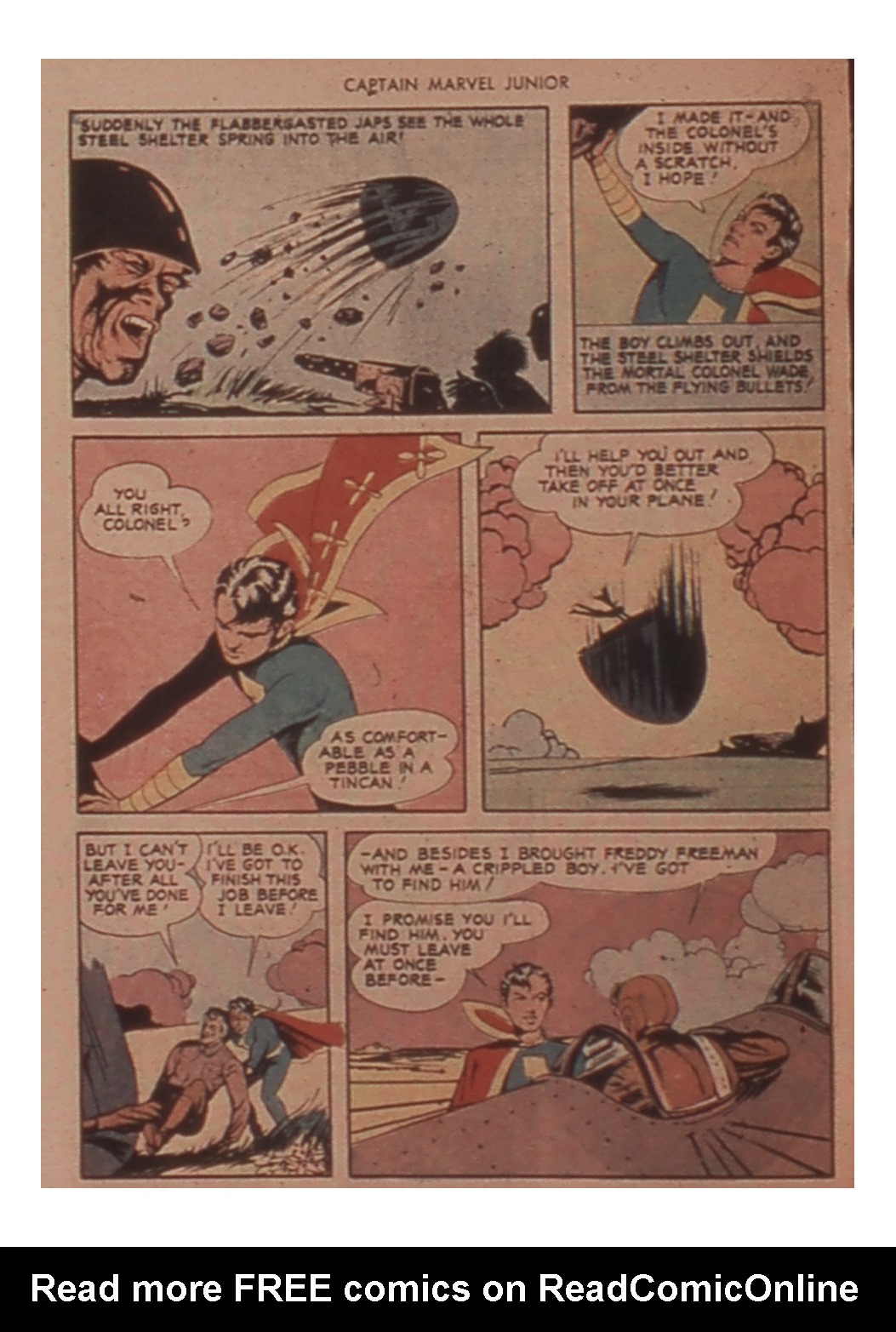 Read online Captain Marvel, Jr. comic -  Issue #12 - 12