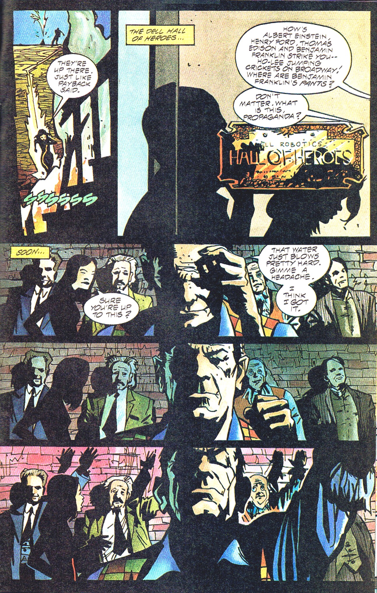 Read online Shadow Cabinet comic -  Issue #16 - 21