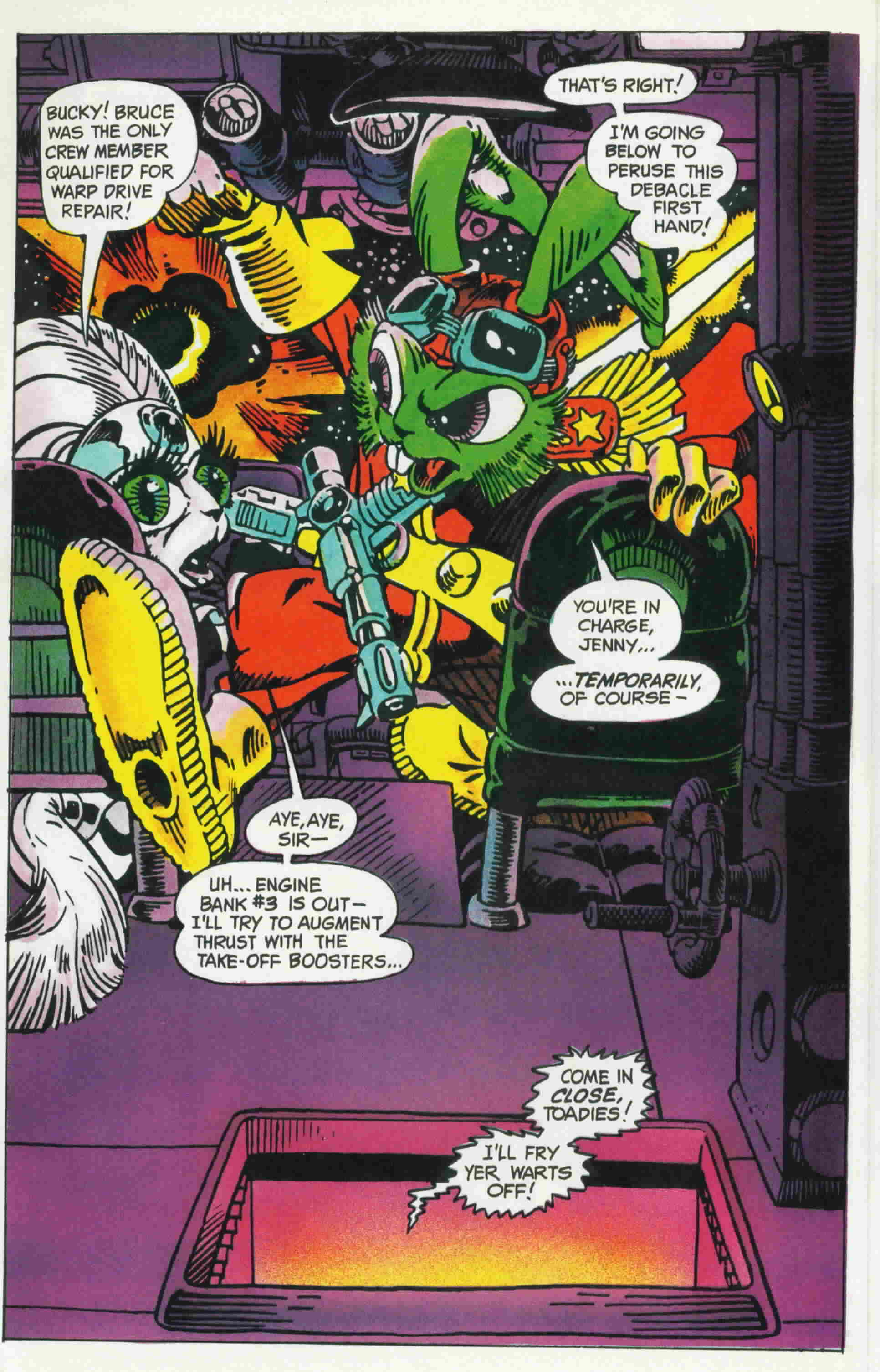 Read online Bucky O'Hare (1991) comic -  Issue #1 - 17
