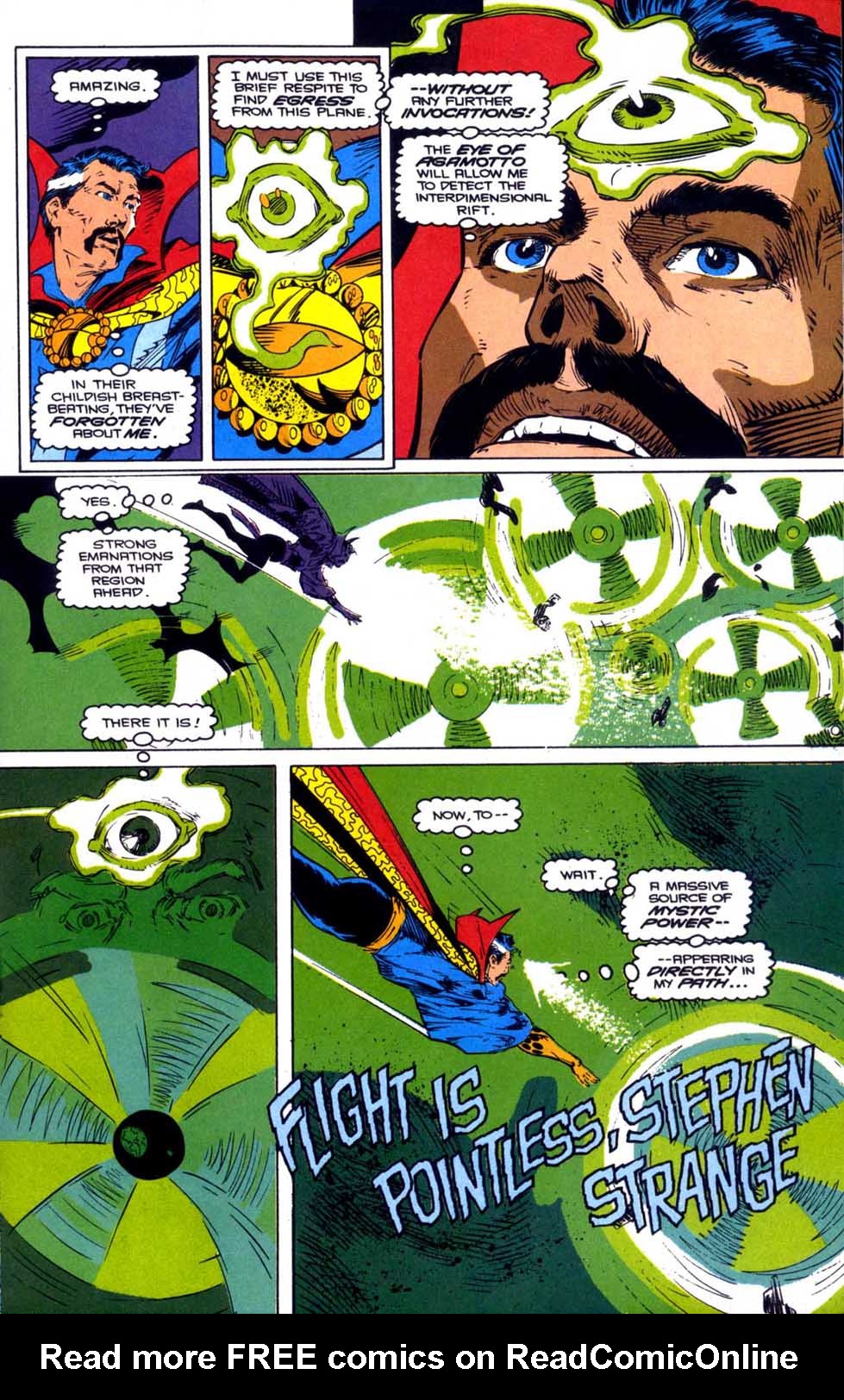 Read online Doctor Strange: Sorcerer Supreme comic -  Issue #49 - 14