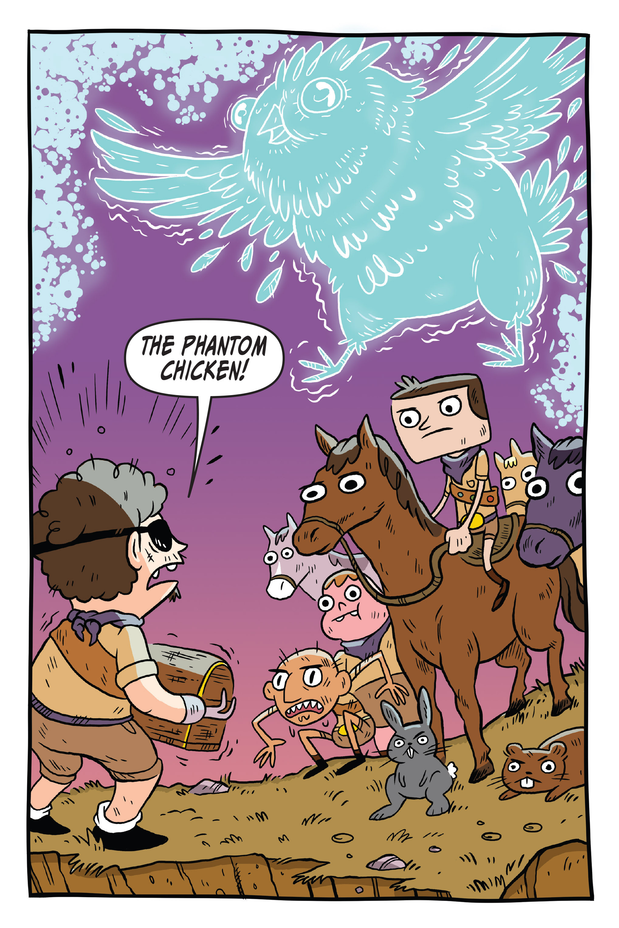 Read online Clarence: Chicken Phantom comic -  Issue # Full - 130