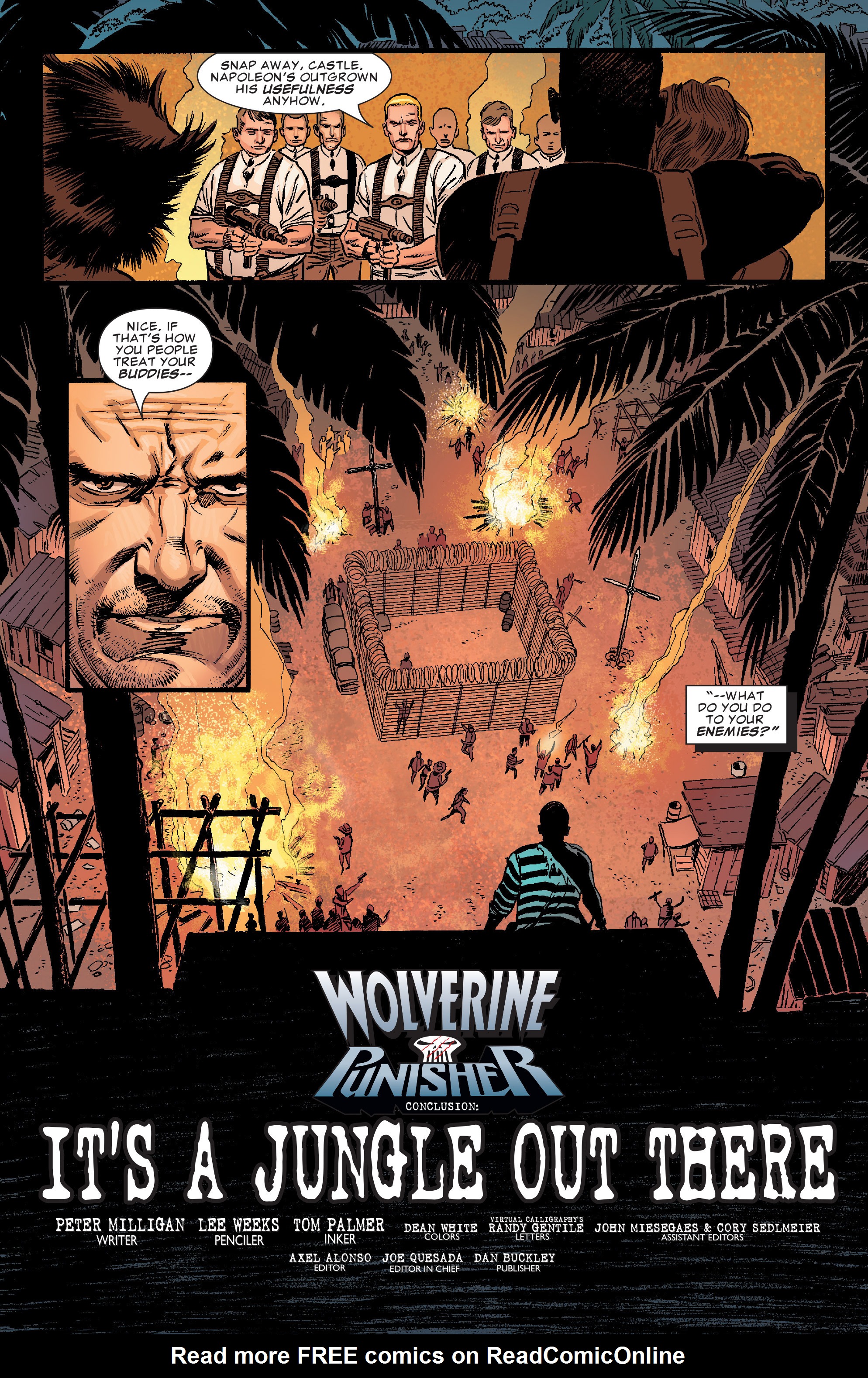 Read online Wolverine/Punisher comic -  Issue #5 - 6