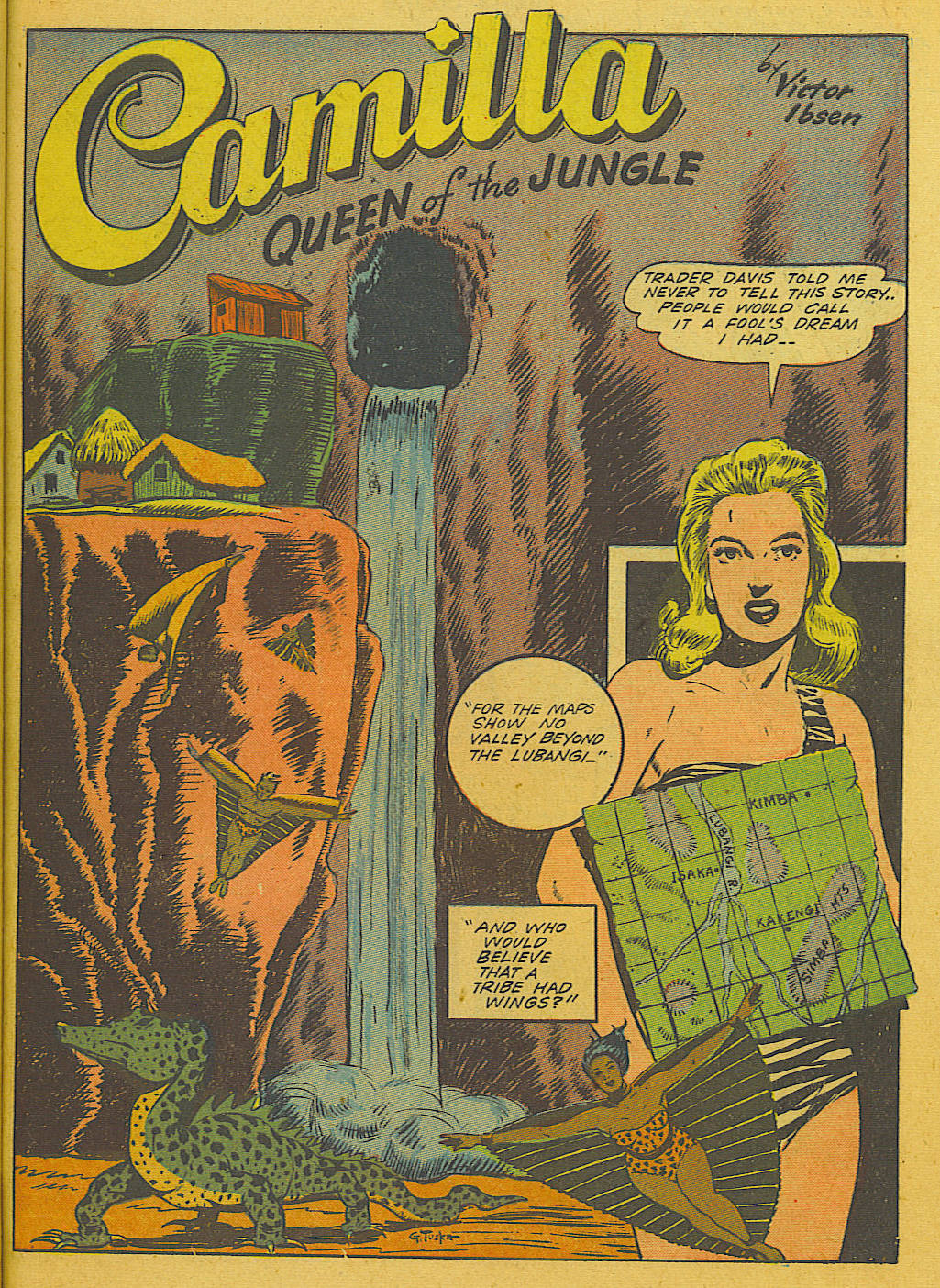 Read online Jungle Comics comic -  Issue #50 - 49