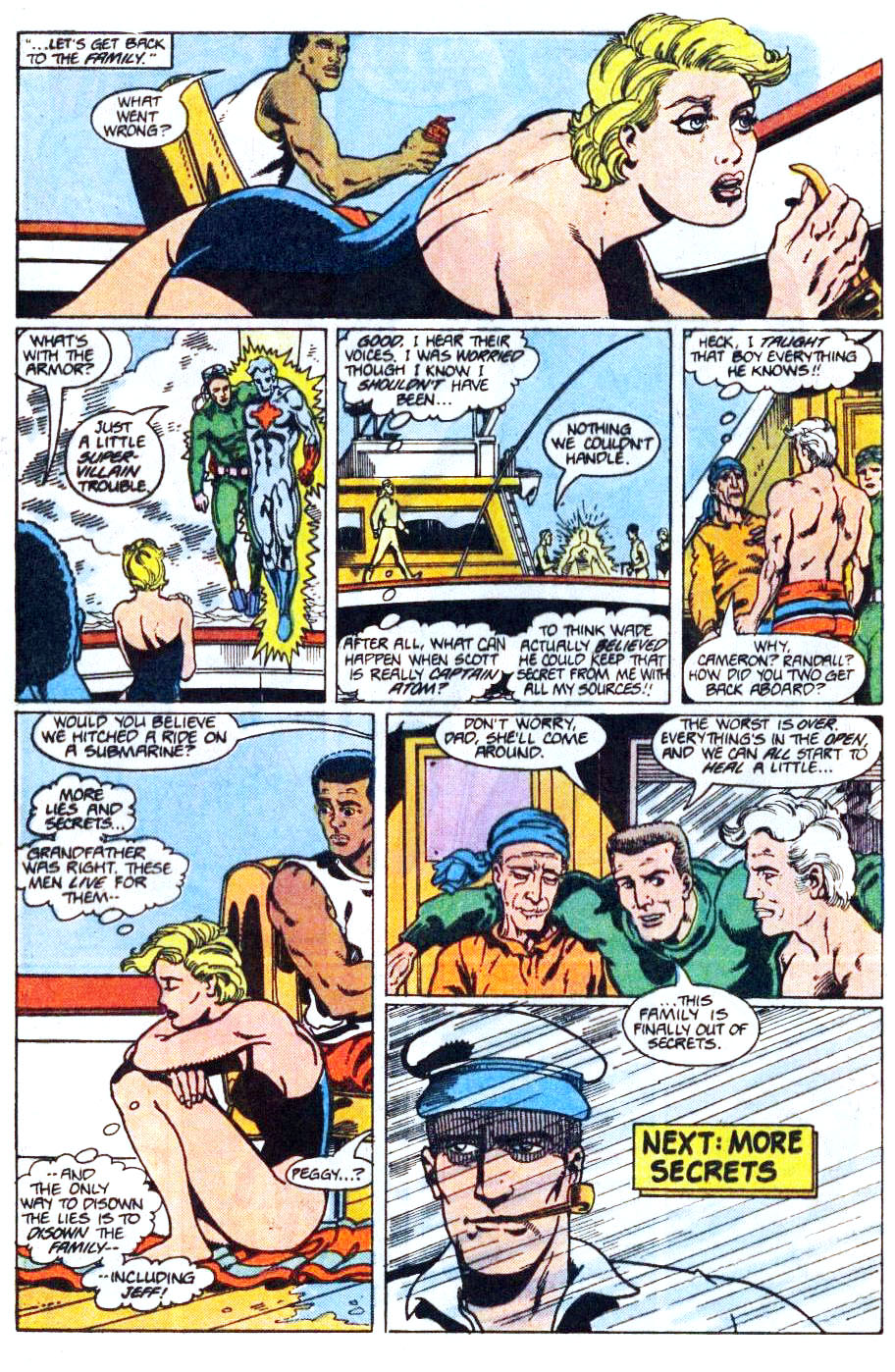 Read online Captain Atom (1987) comic -  Issue #30 - 23