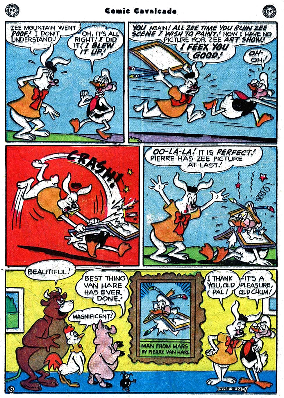 Read online Comic Cavalcade comic -  Issue #38 - 58