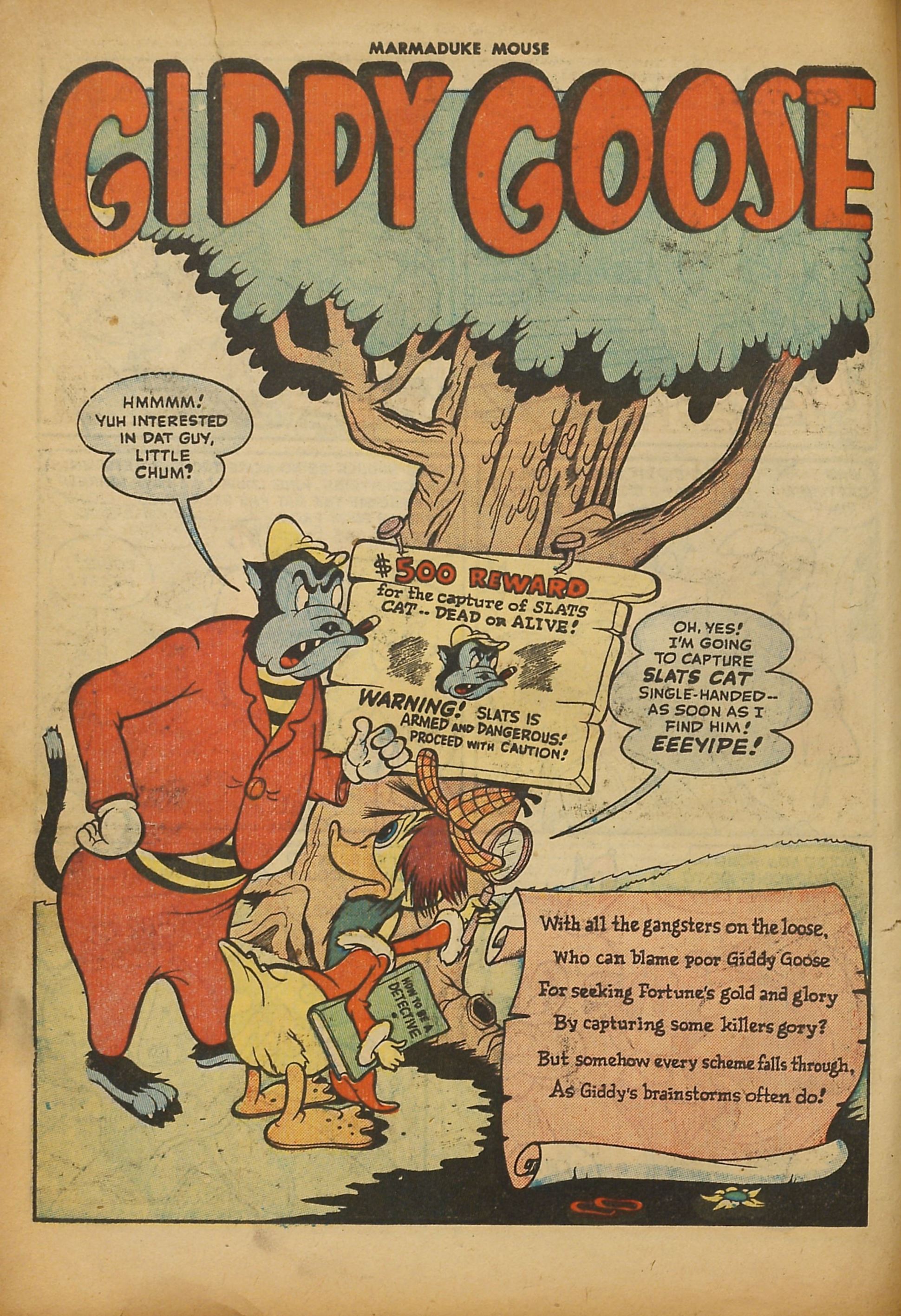 Read online Marmaduke Mouse comic -  Issue #11 - 11