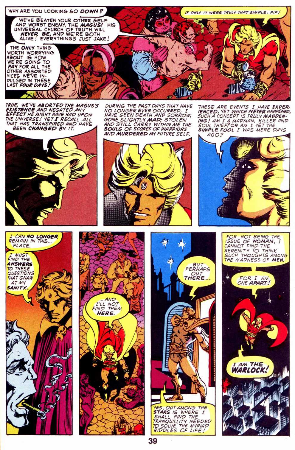 Read online Warlock (1982) comic -  Issue #3 - 39