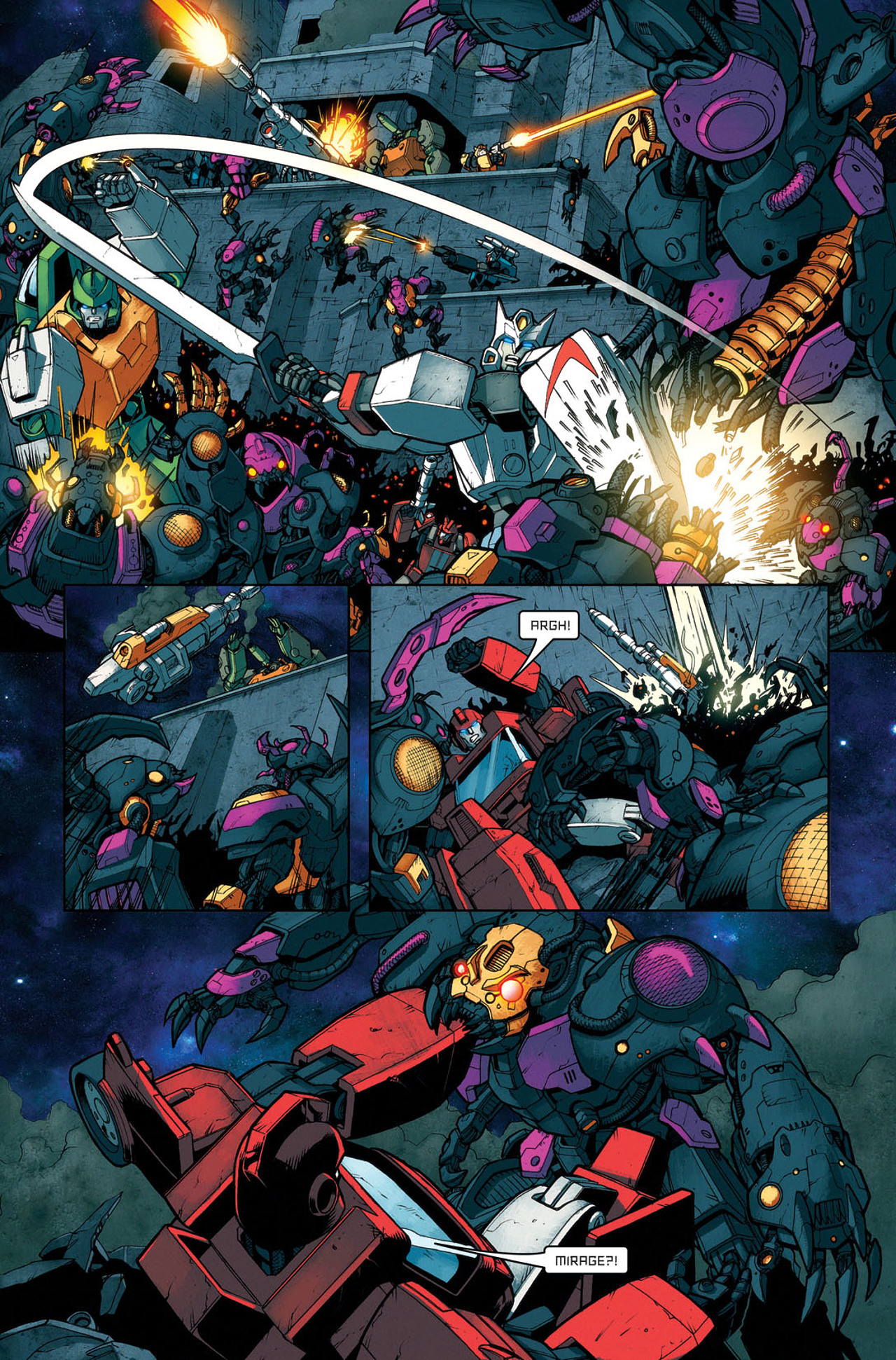 Read online The Transformers: All Hail Megatron comic -  Issue #10 - 14
