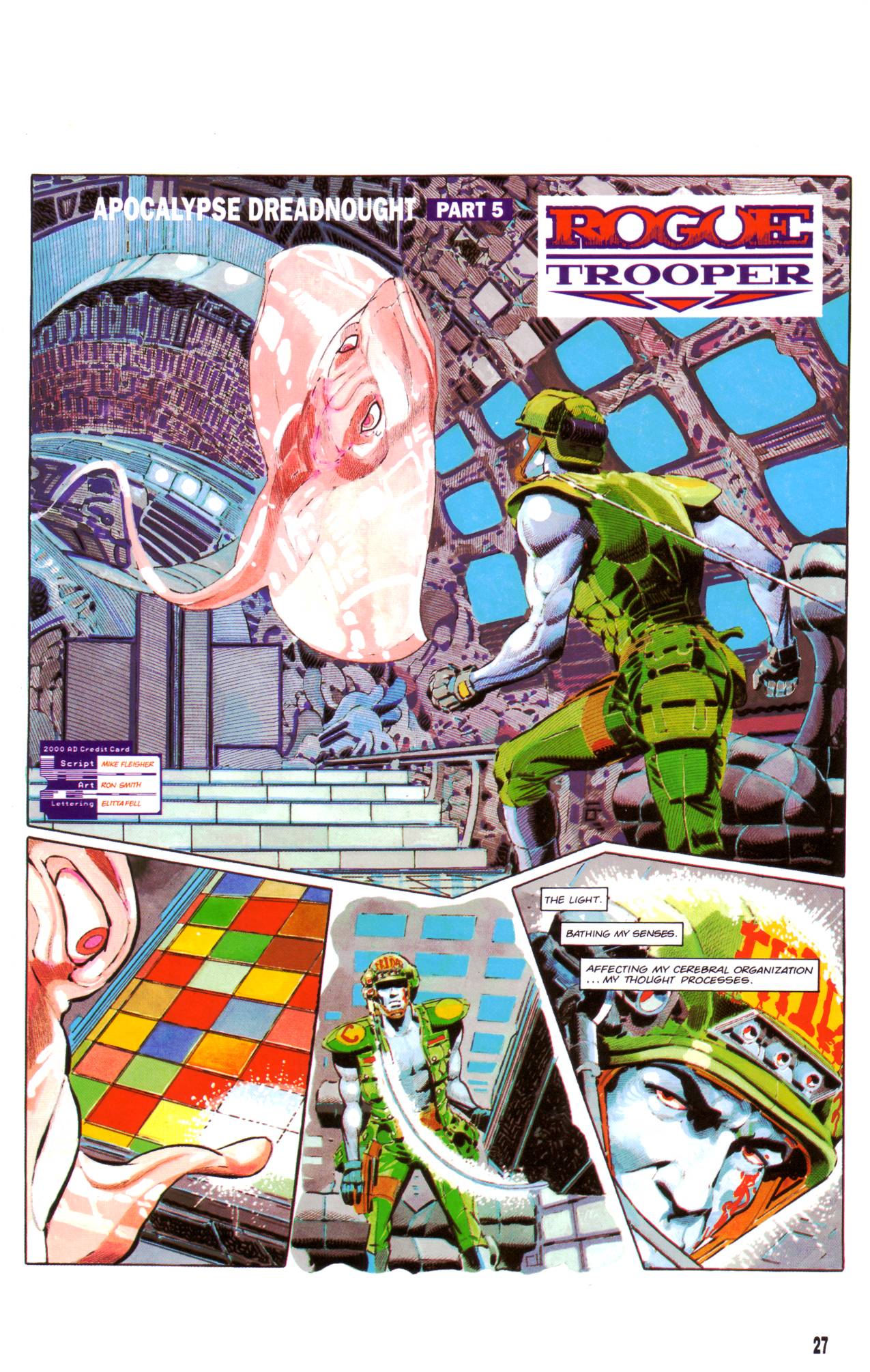 Read online Rogue Trooper:  The Final Warrior comic -  Issue #7 - 28