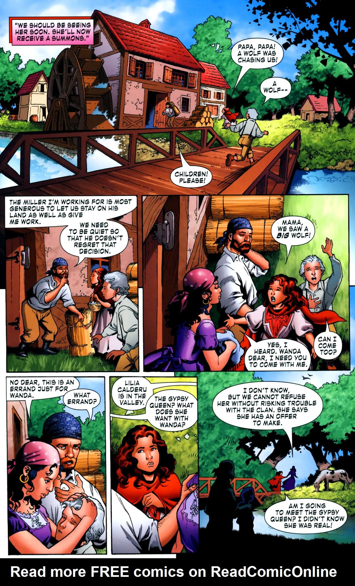 Read online Mystic Arcana: Scarlet Witch comic -  Issue # Full - 7