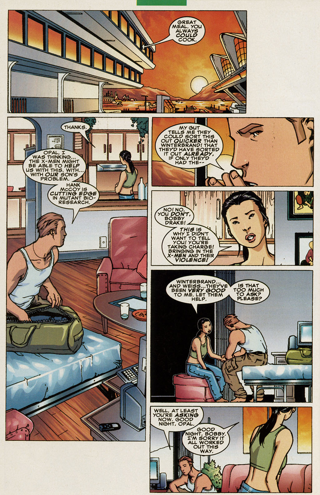 Read online Iceman (2001) comic -  Issue #1 - 15