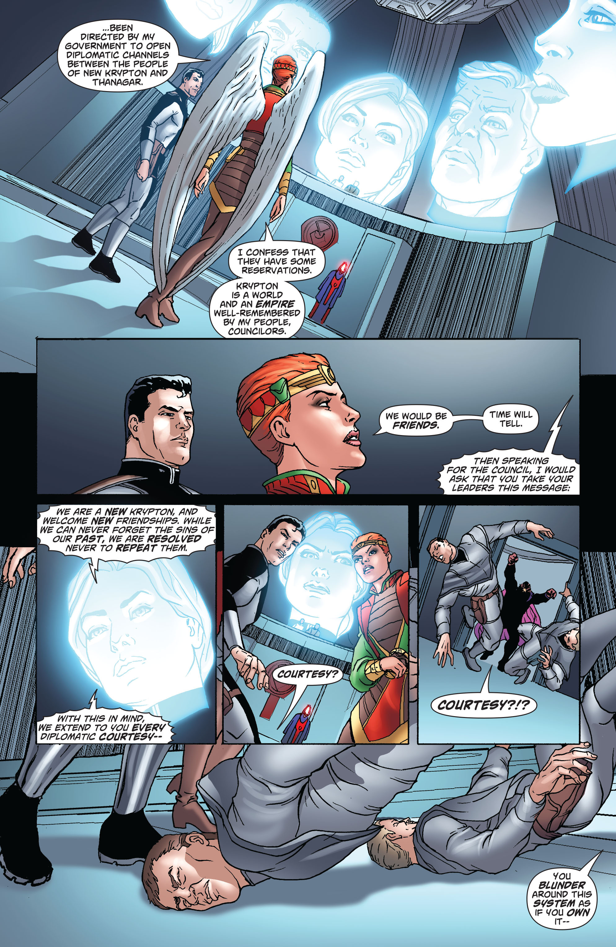 Read online Superman: New Krypton comic -  Issue # TPB 4 - 64