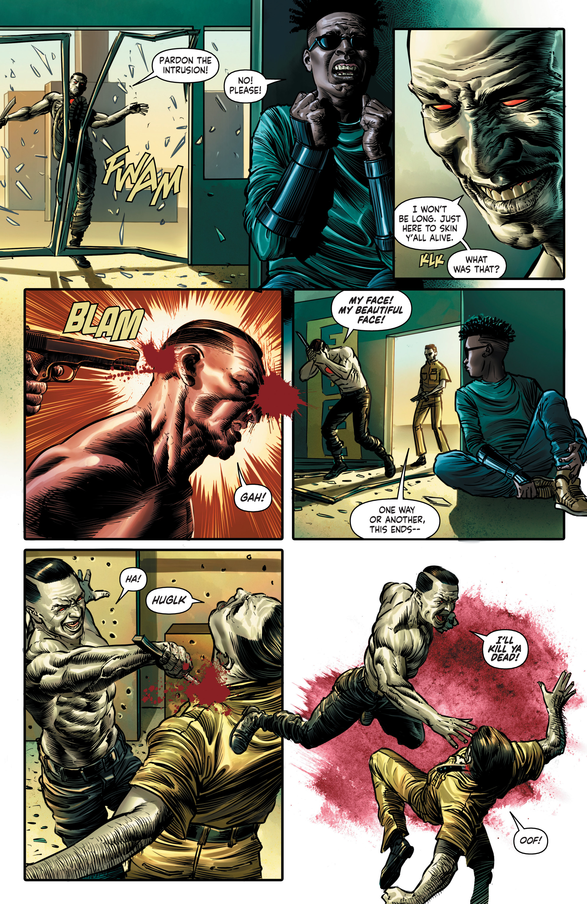 Read online Bloodshot Rising Spirit comic -  Issue #8 - 17