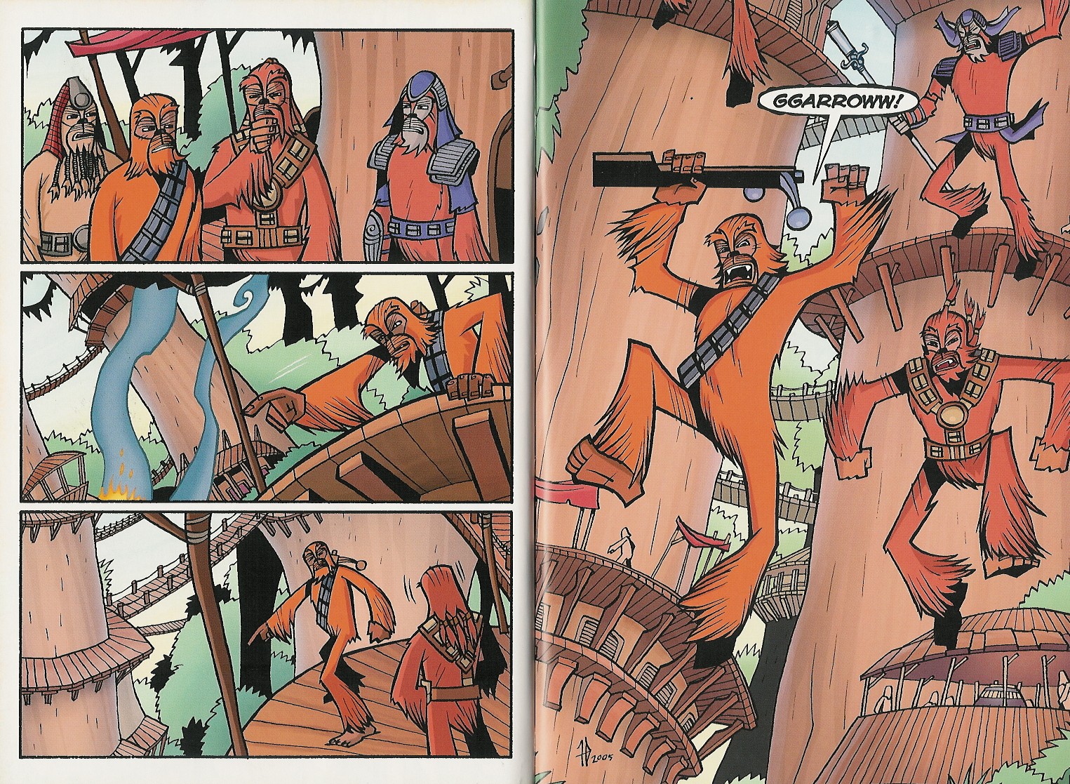 Read online Star Wars: Clone Wars Adventures comic -  Issue # TPB 4 - 42