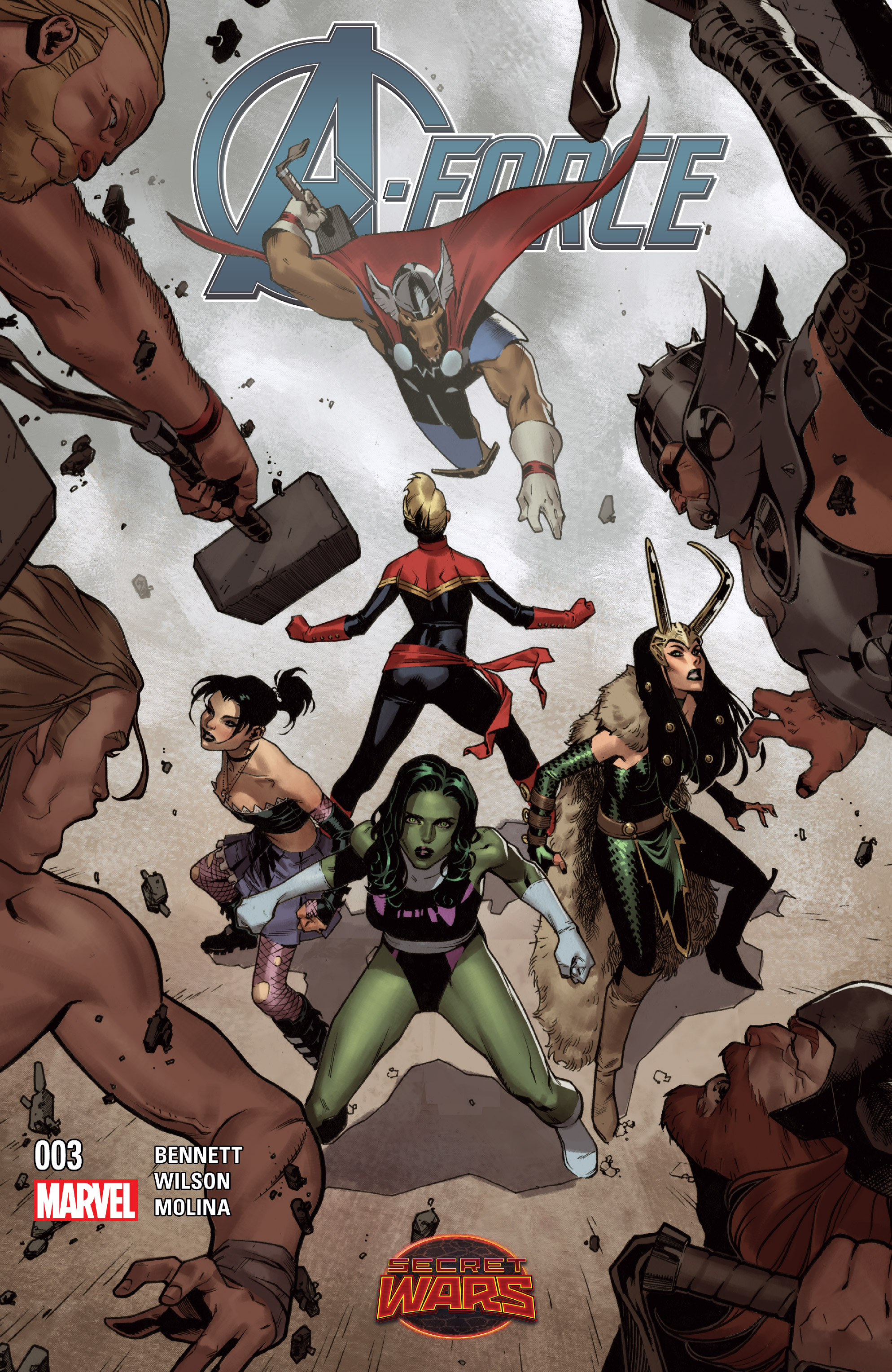 Read online A-Force (2015) comic -  Issue #3 - 1