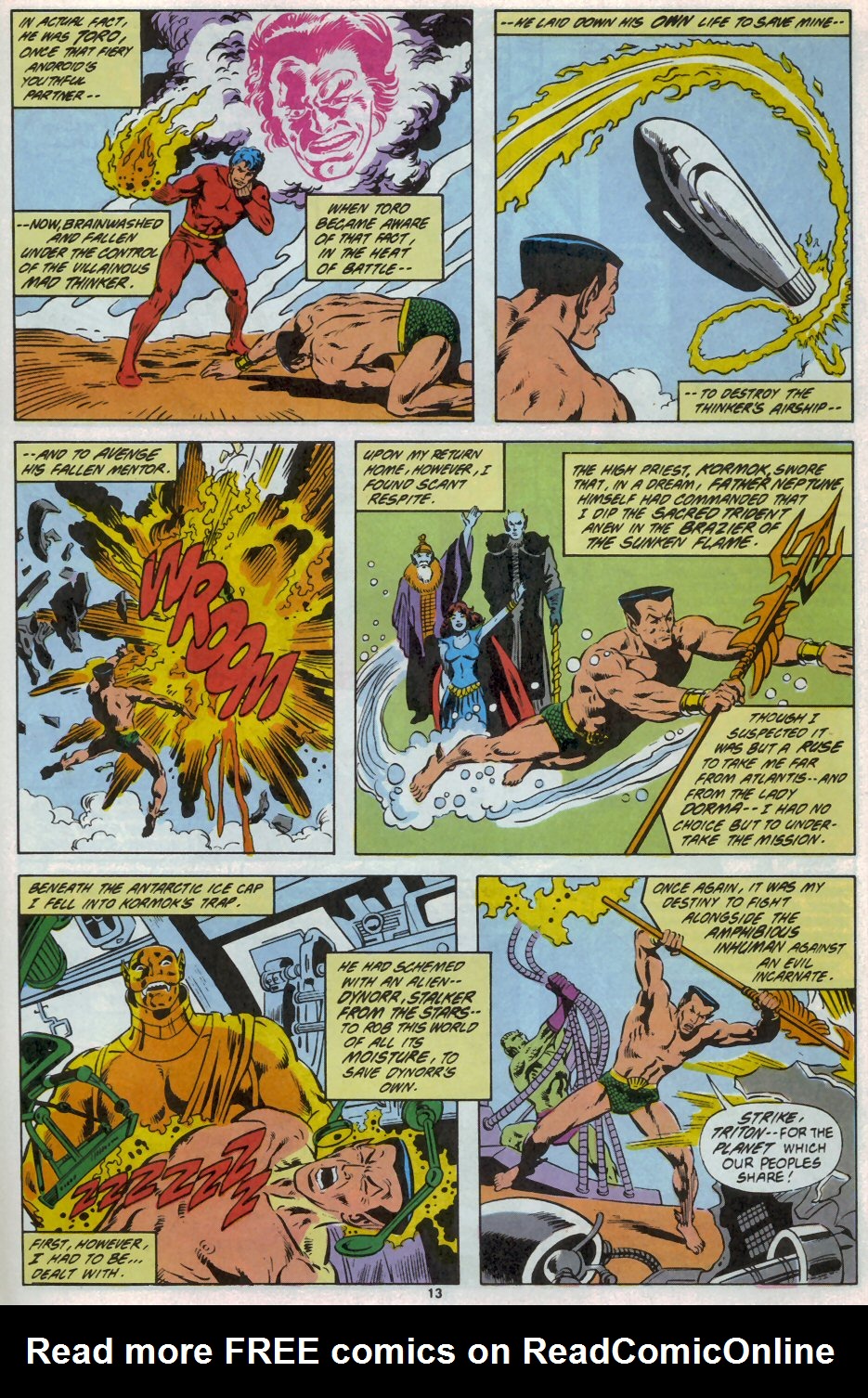 Read online Saga of the Sub-Mariner comic -  Issue #10 - 10