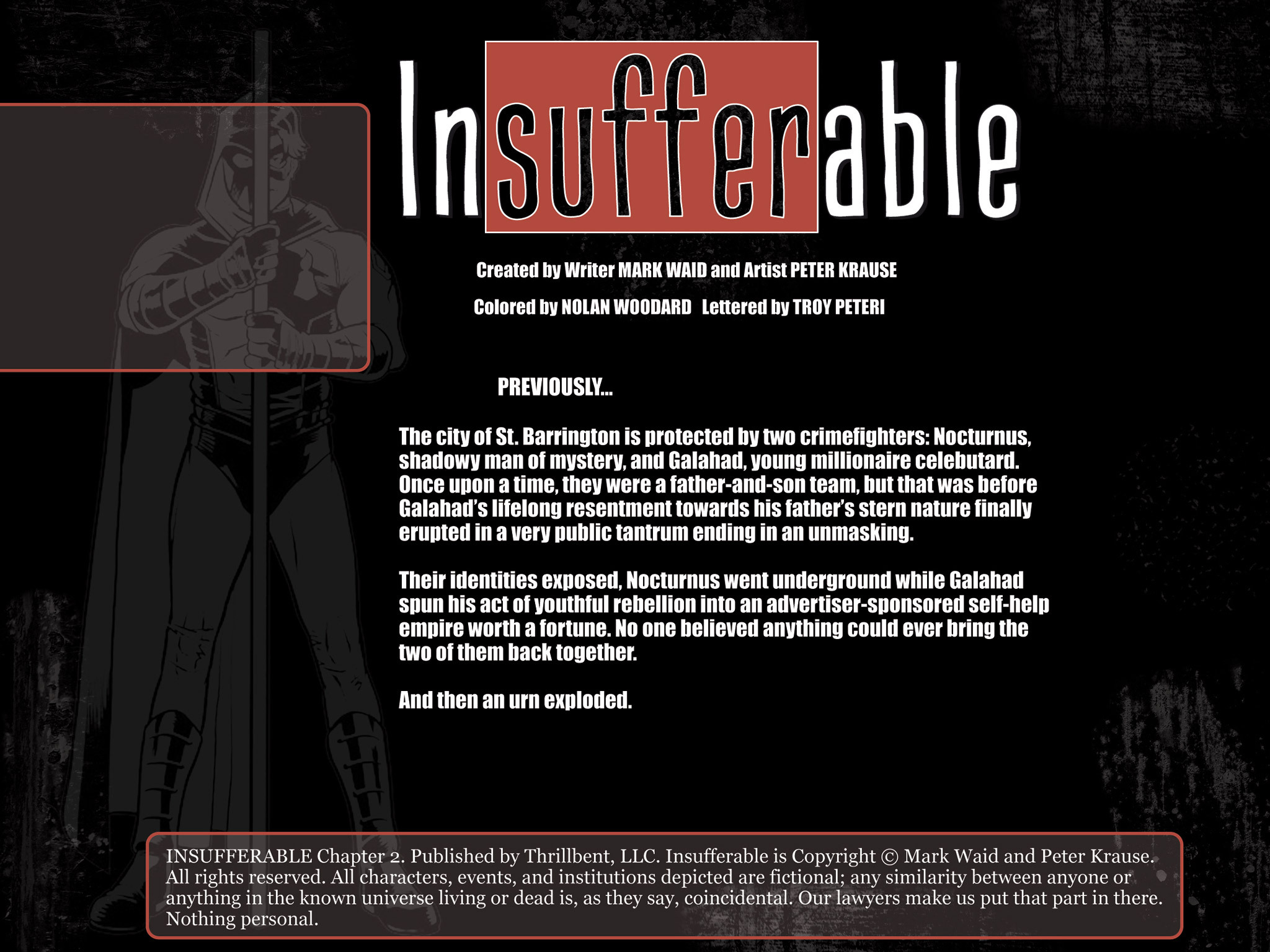 Read online Insufferable (2012) comic -  Issue #2 - 2