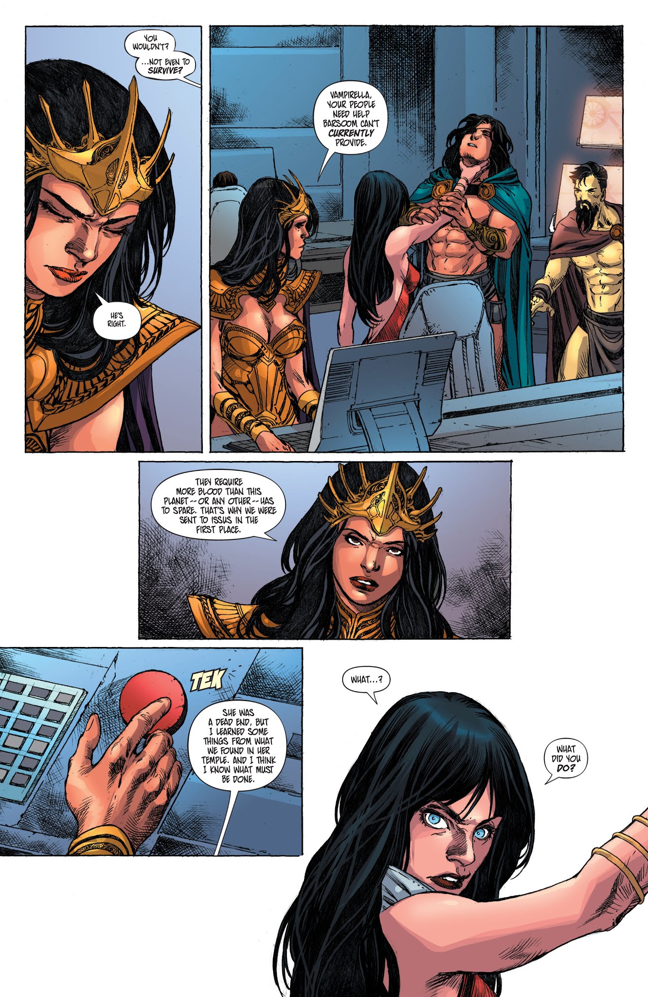 Read online Vampirella/Dejah Thoris comic -  Issue #4 - 26