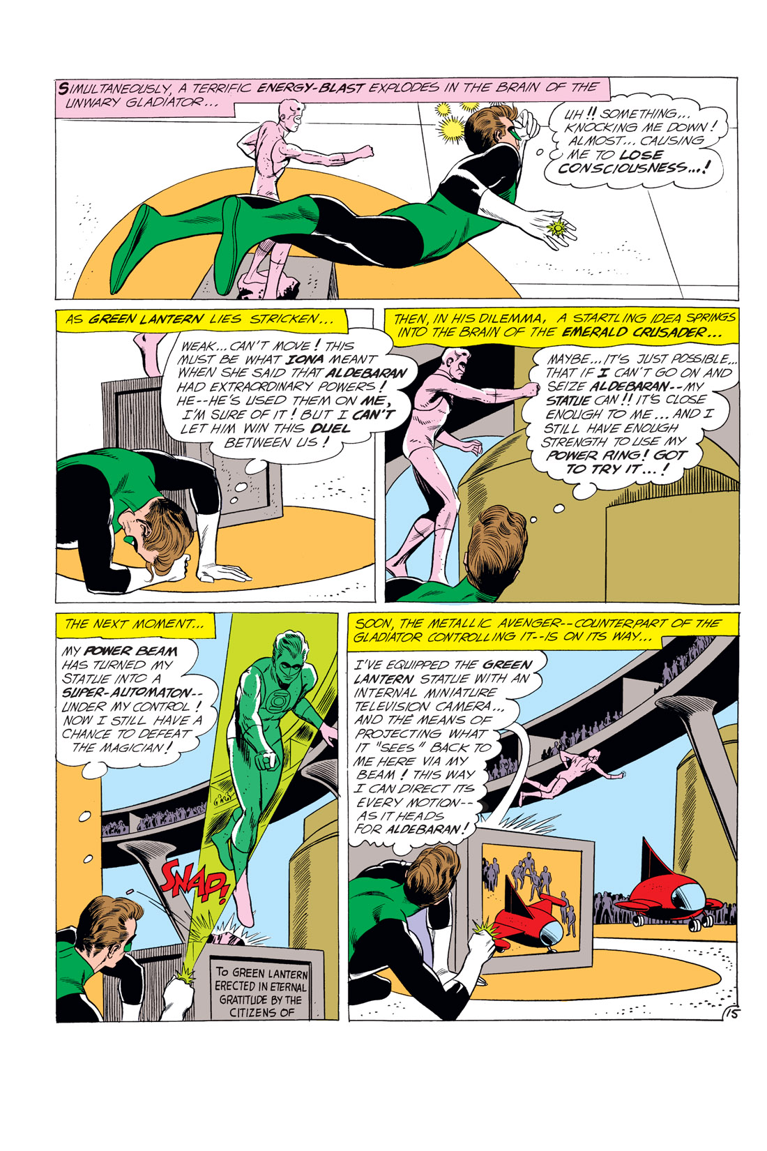 Read online Green Lantern (1960) comic -  Issue #12 - 16