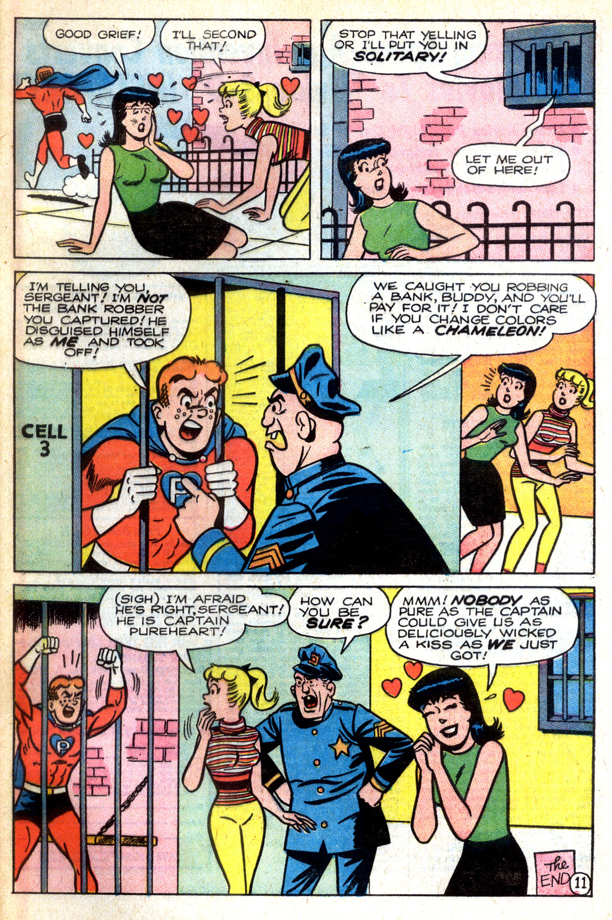Read online Archie as Captain Pureheart comic -  Issue #5 - 34