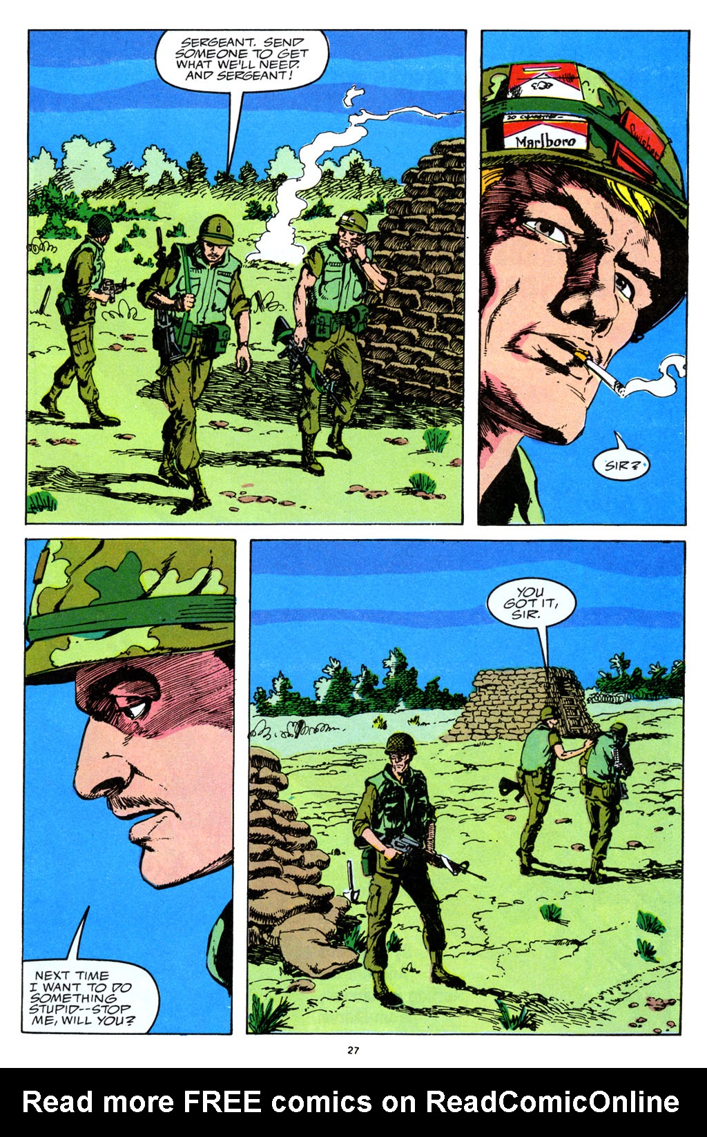 Read online The 'Nam comic -  Issue #30 - 29