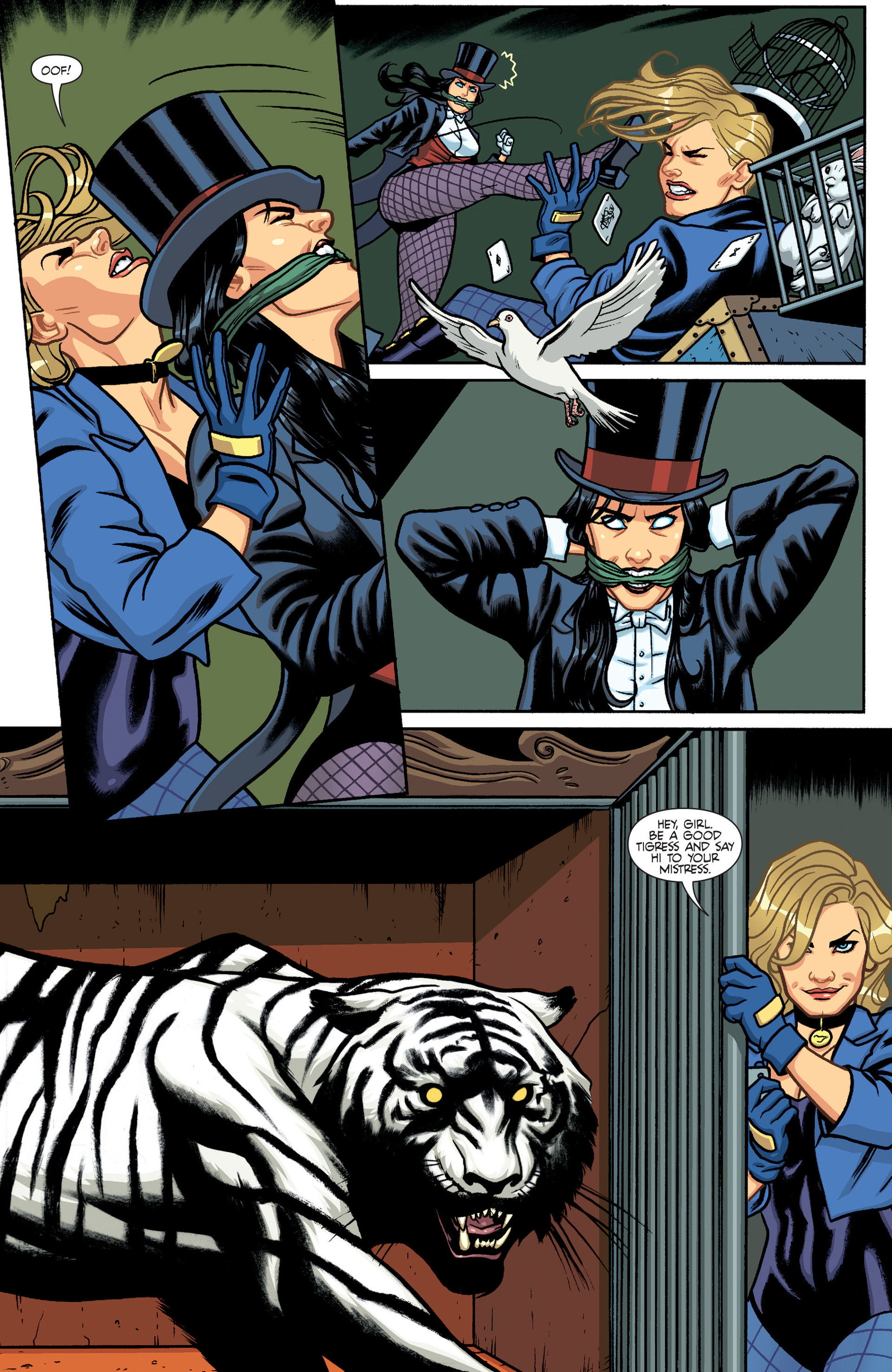 Read online Black Canary and Zatanna: Bloodspell comic -  Issue # Full - 87