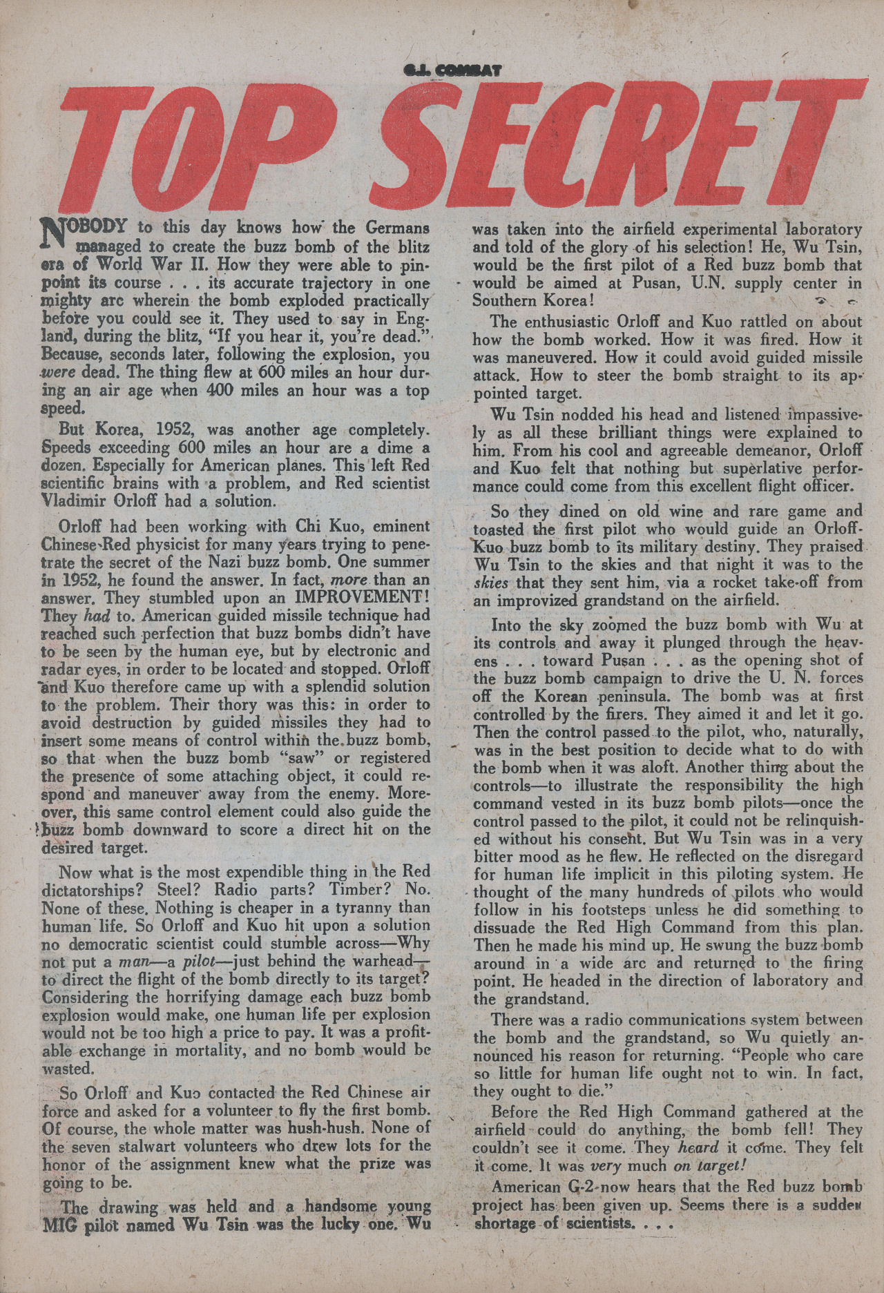 Read online G.I. Combat (1952) comic -  Issue #22 - 26