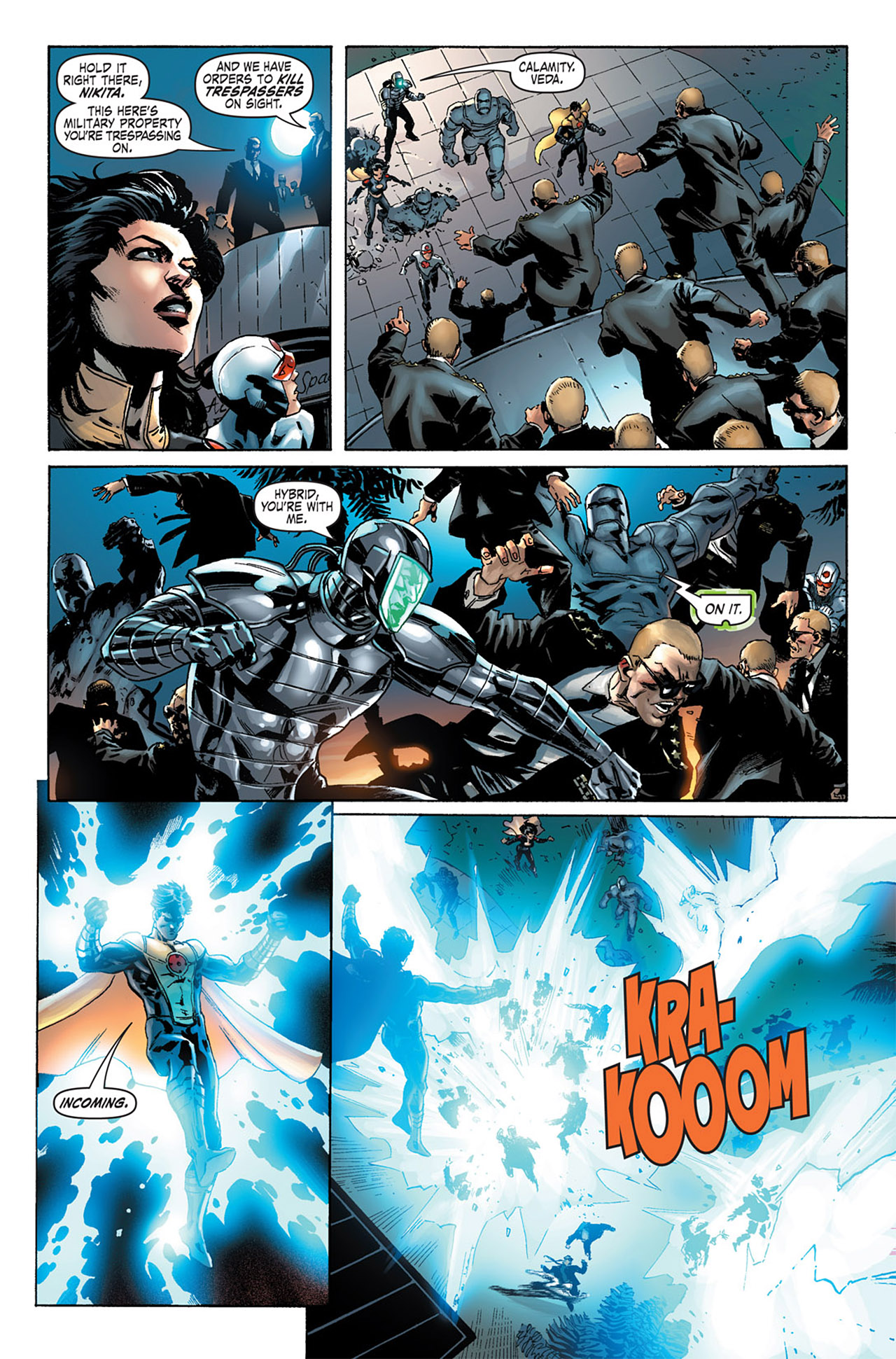 Read online The Order (2007) comic -  Issue #9 - 12