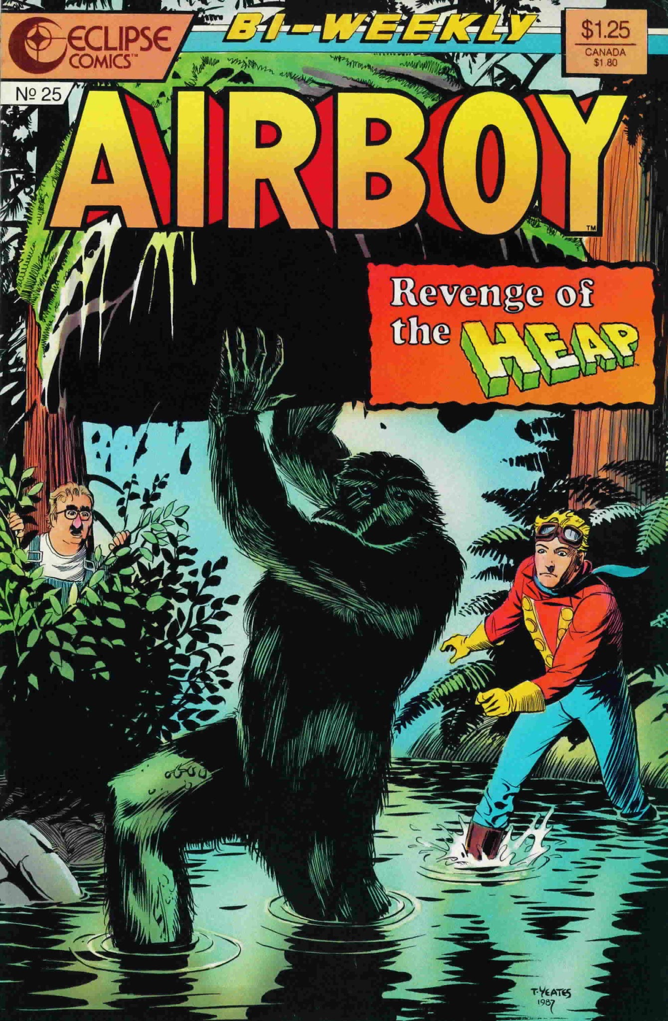 Read online Airboy (1986) comic -  Issue #25 - 1