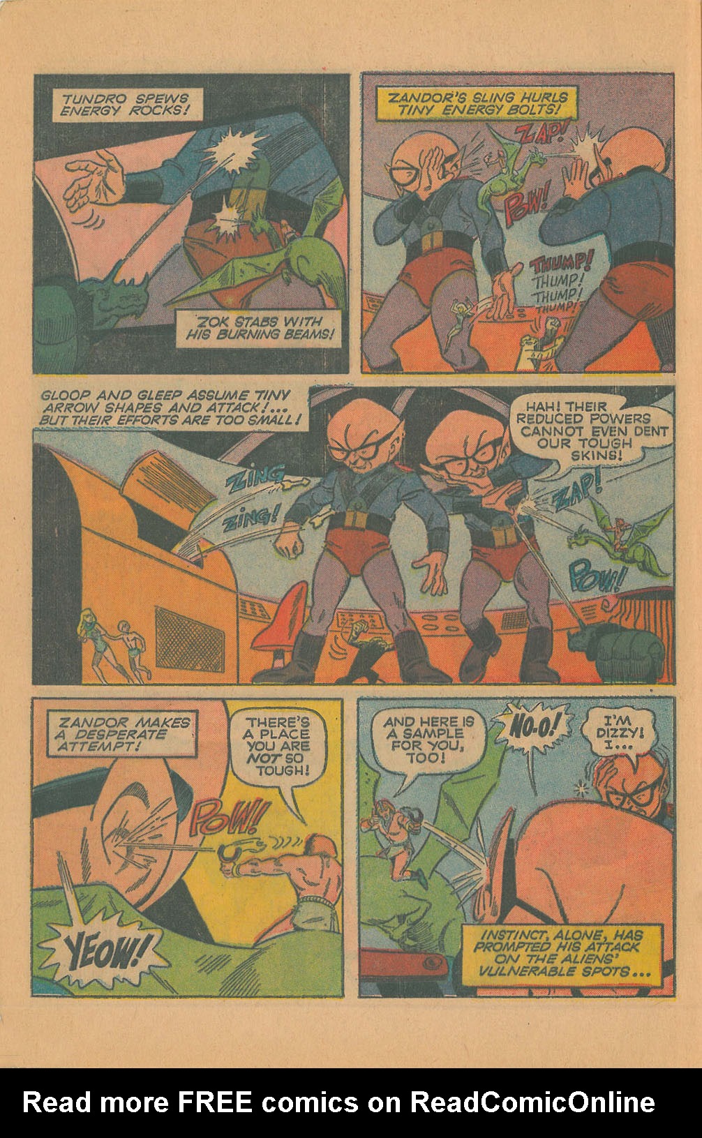 Read online Hanna-Barbera Super TV Heroes comic -  Issue #7 - 8