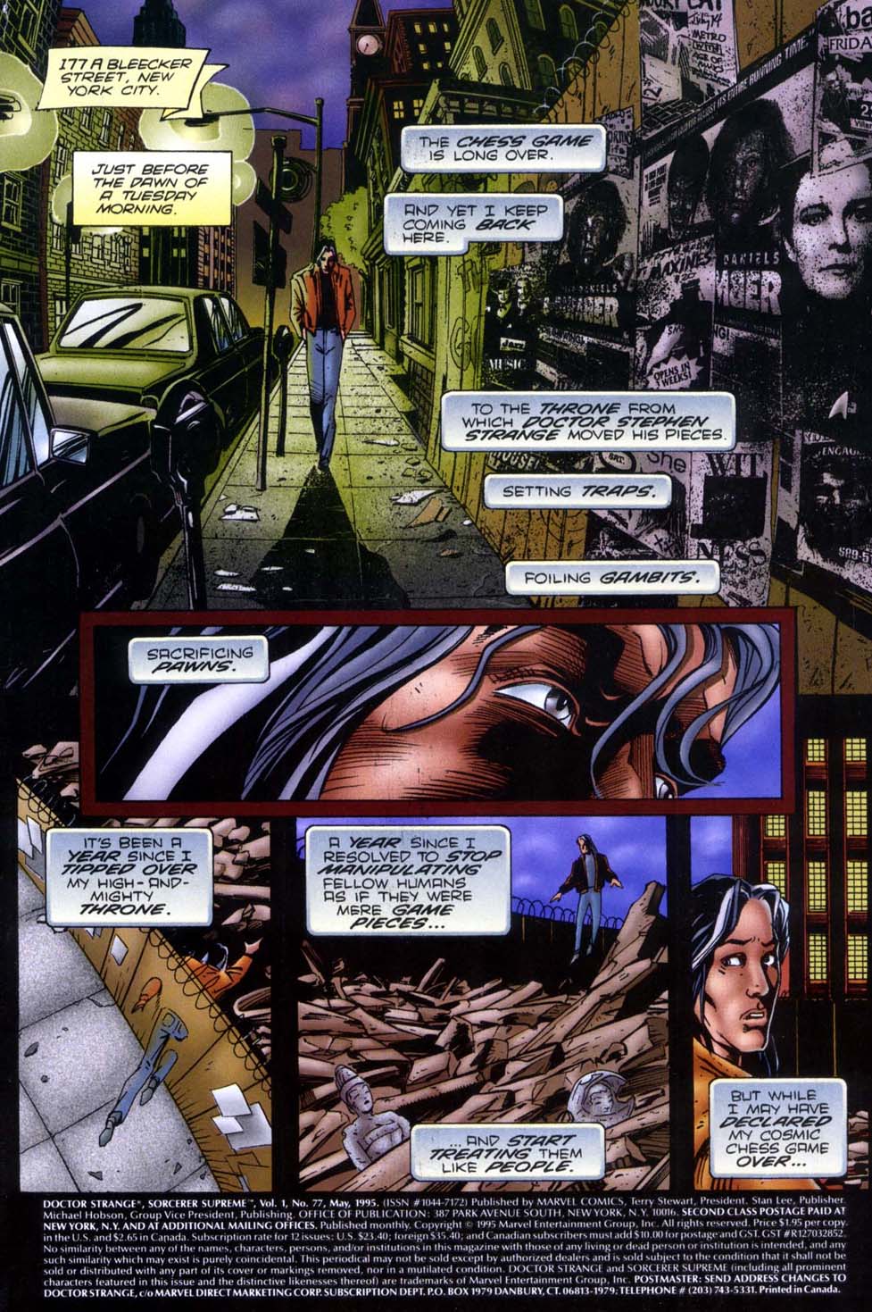 Read online Doctor Strange: Sorcerer Supreme comic -  Issue #77 - 2