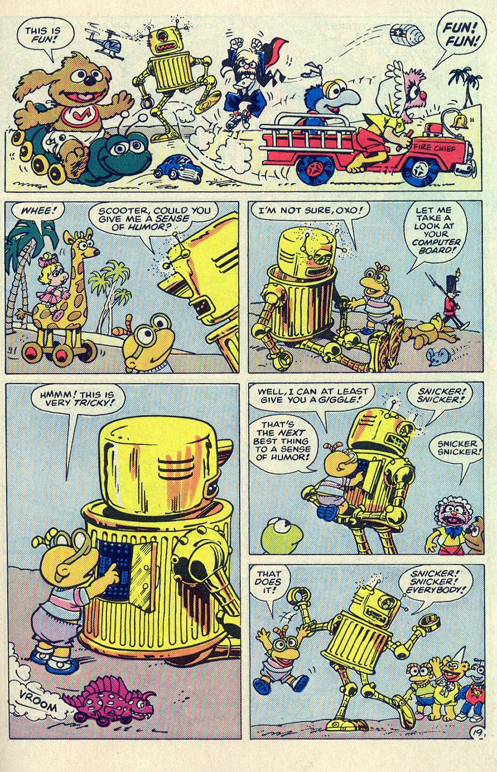 Read online Muppet Babies comic -  Issue #6 - 32
