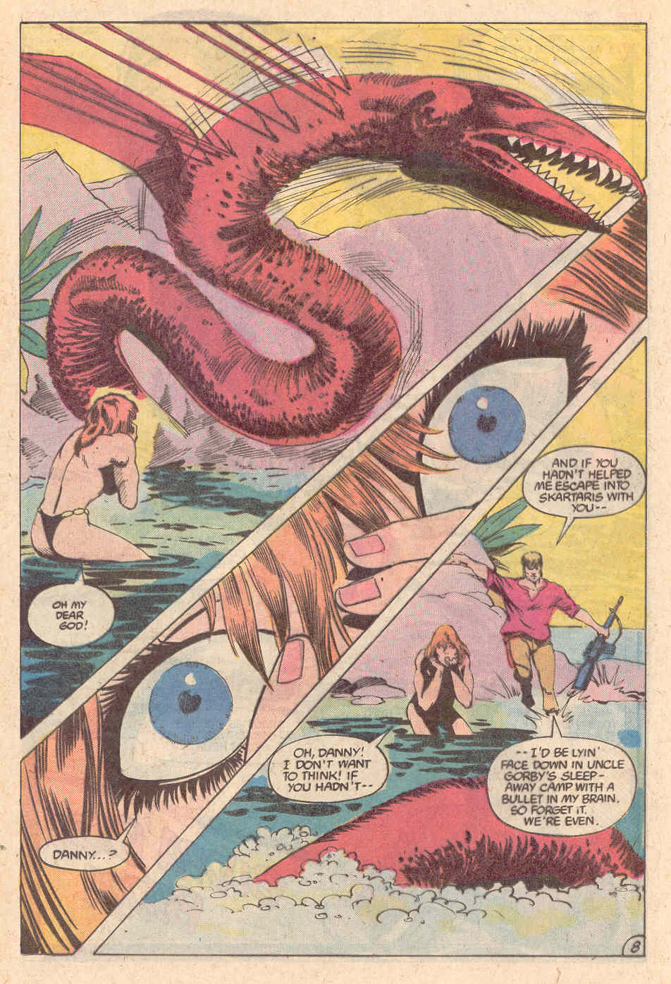 Read online Warlord (1976) comic -  Issue #129 - 8