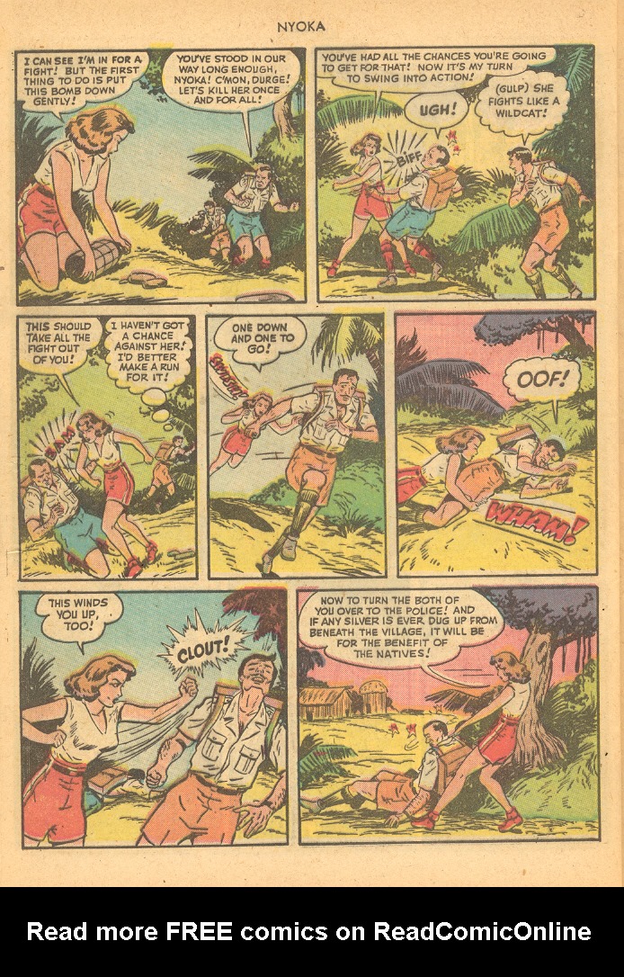 Read online Nyoka the Jungle Girl (1945) comic -  Issue #33 - 48