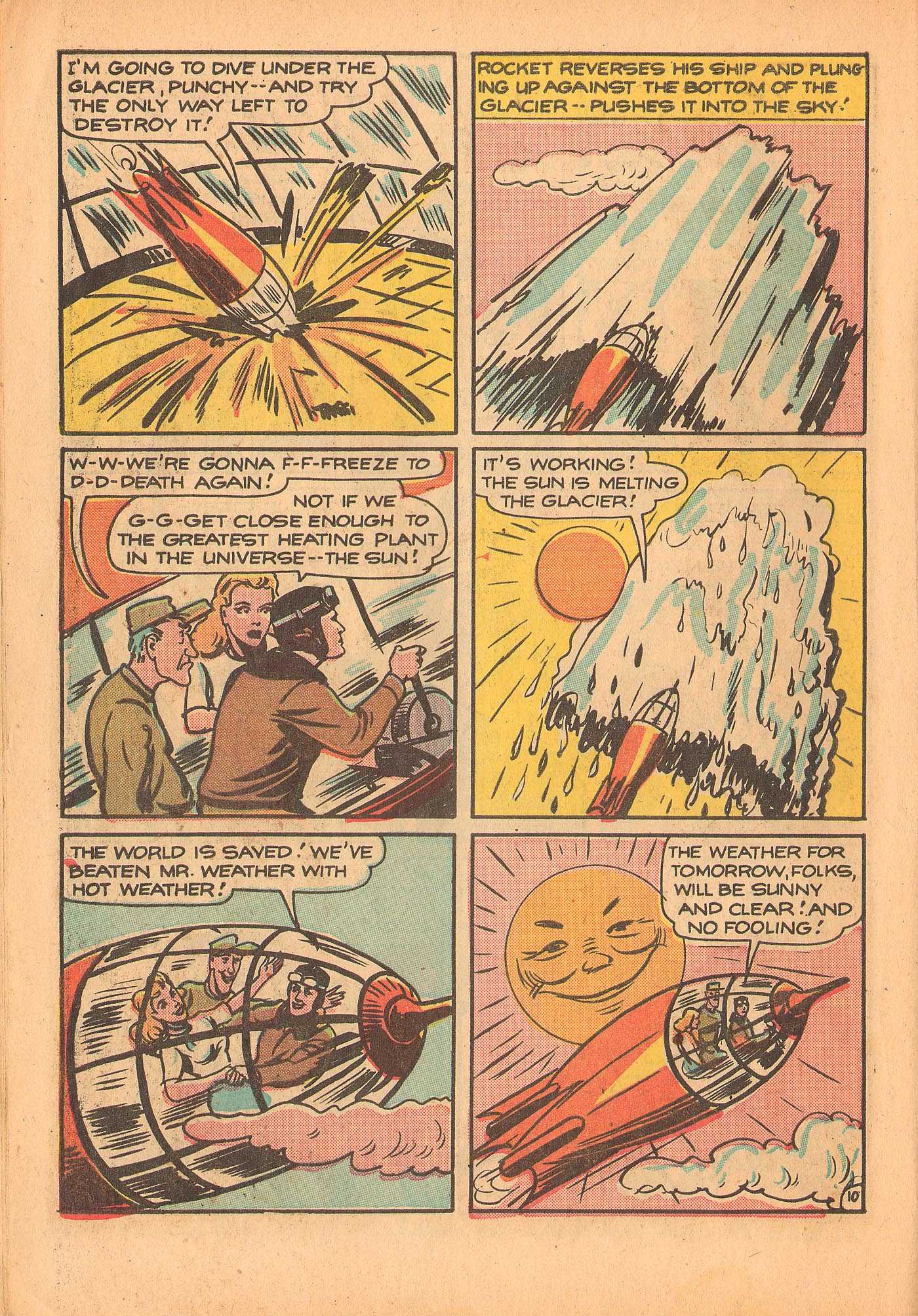 Read online Rocket Kelly (1945) comic -  Issue #4 - 12